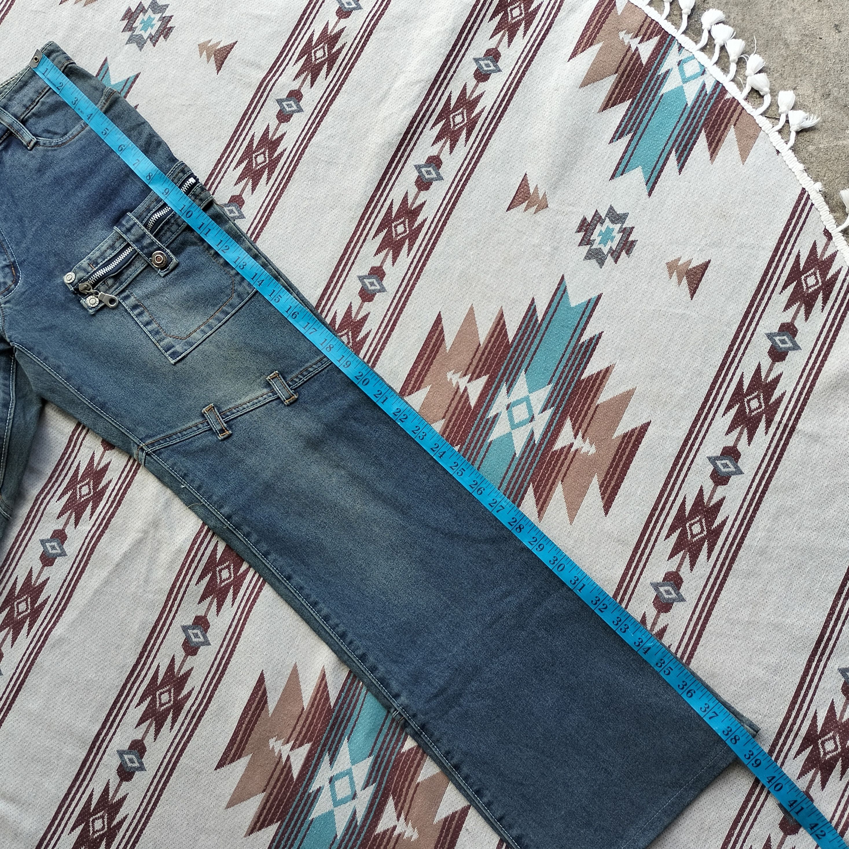 20471120 Crang run L. Bondage flare jeans seditionaries Size US 30 / EU 46 - 17 Thumbnail