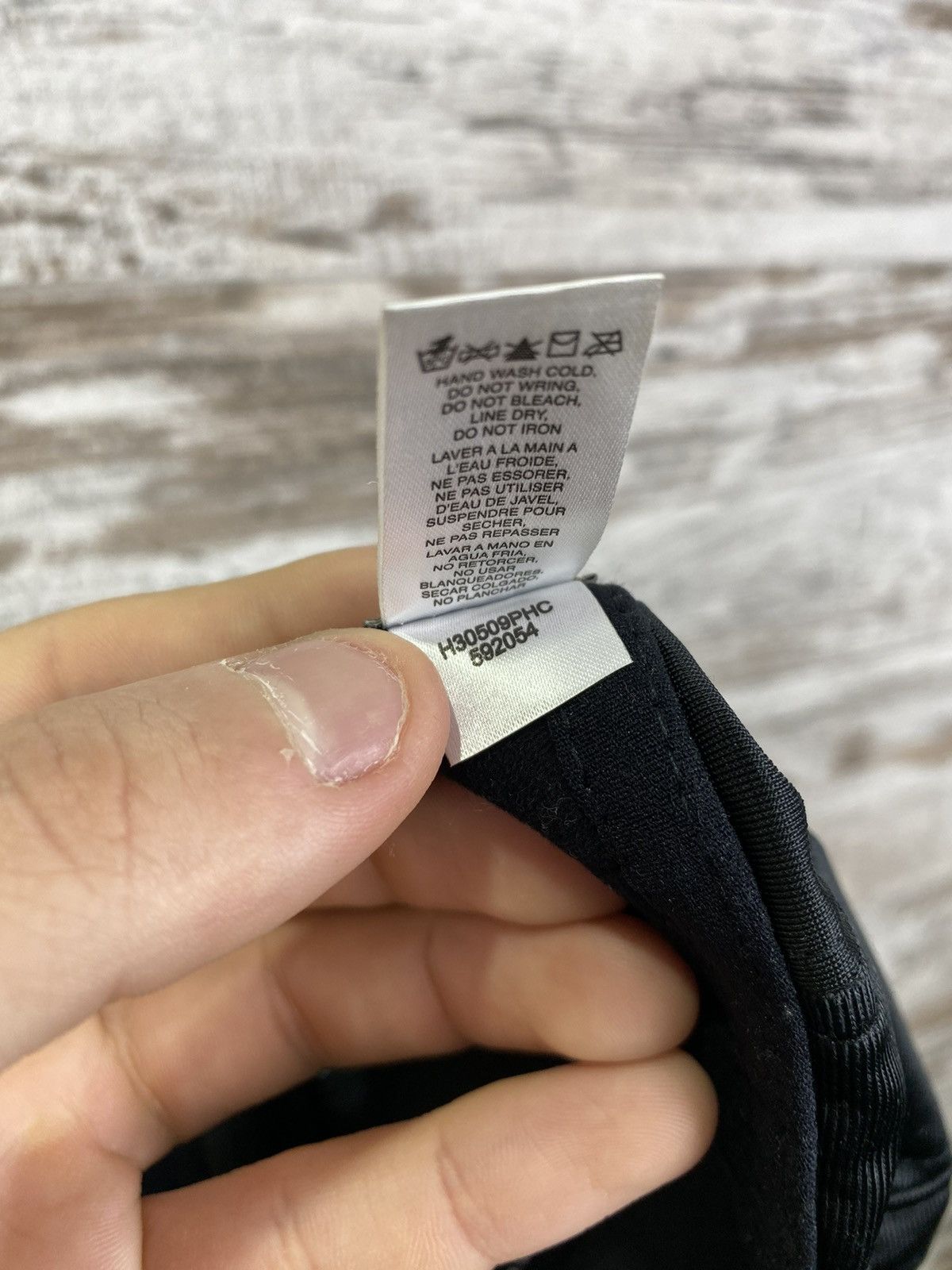 Nike × Vintage Mens Vintage New Nike cap swoosh black hats streetwear rare Size ONE SIZE - 11 Thumbnail