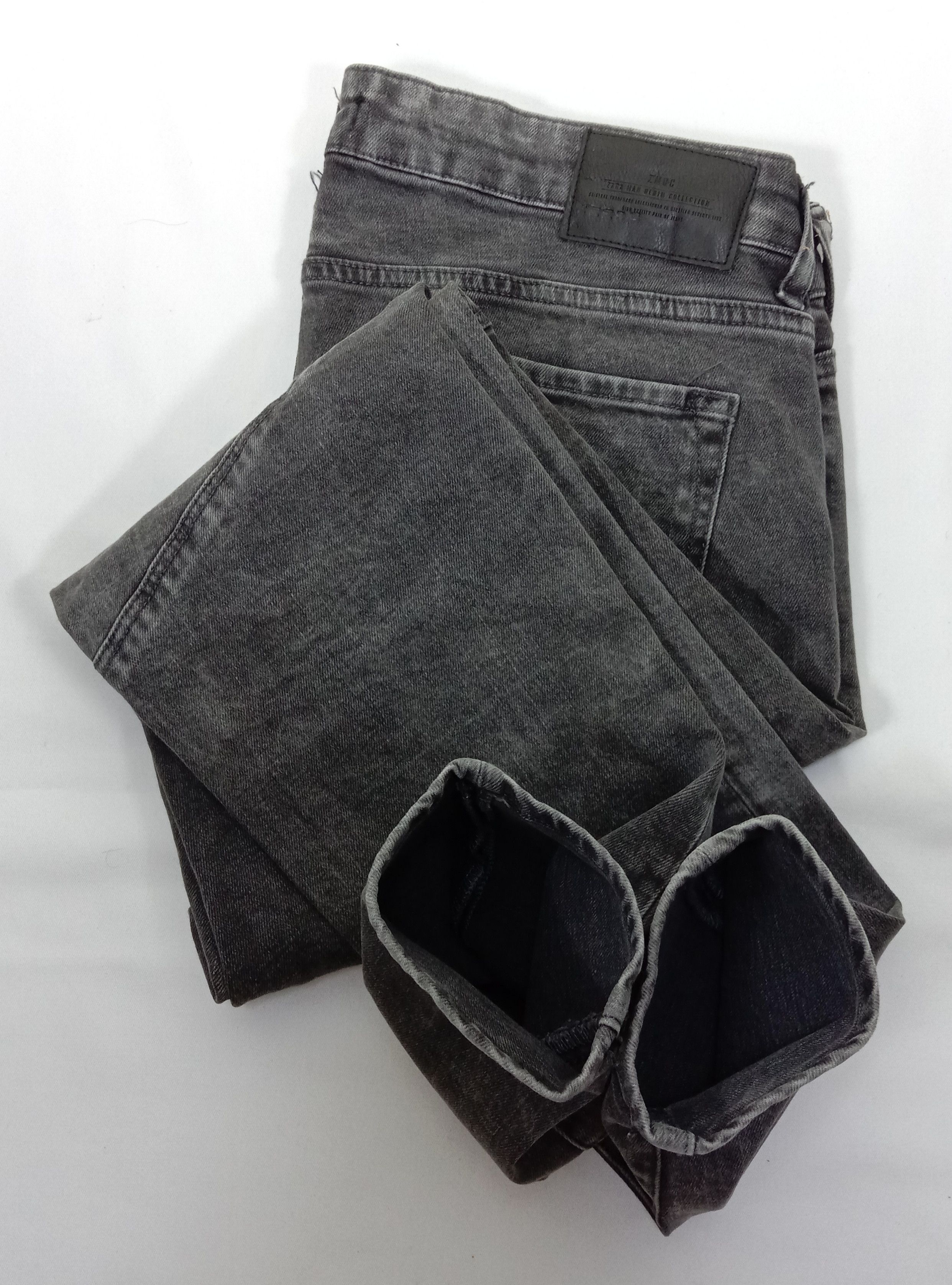 Zara Zara Skinny Biker Jeans Double Knee Denim Size US 34 / EU 50 - 14 Thumbnail