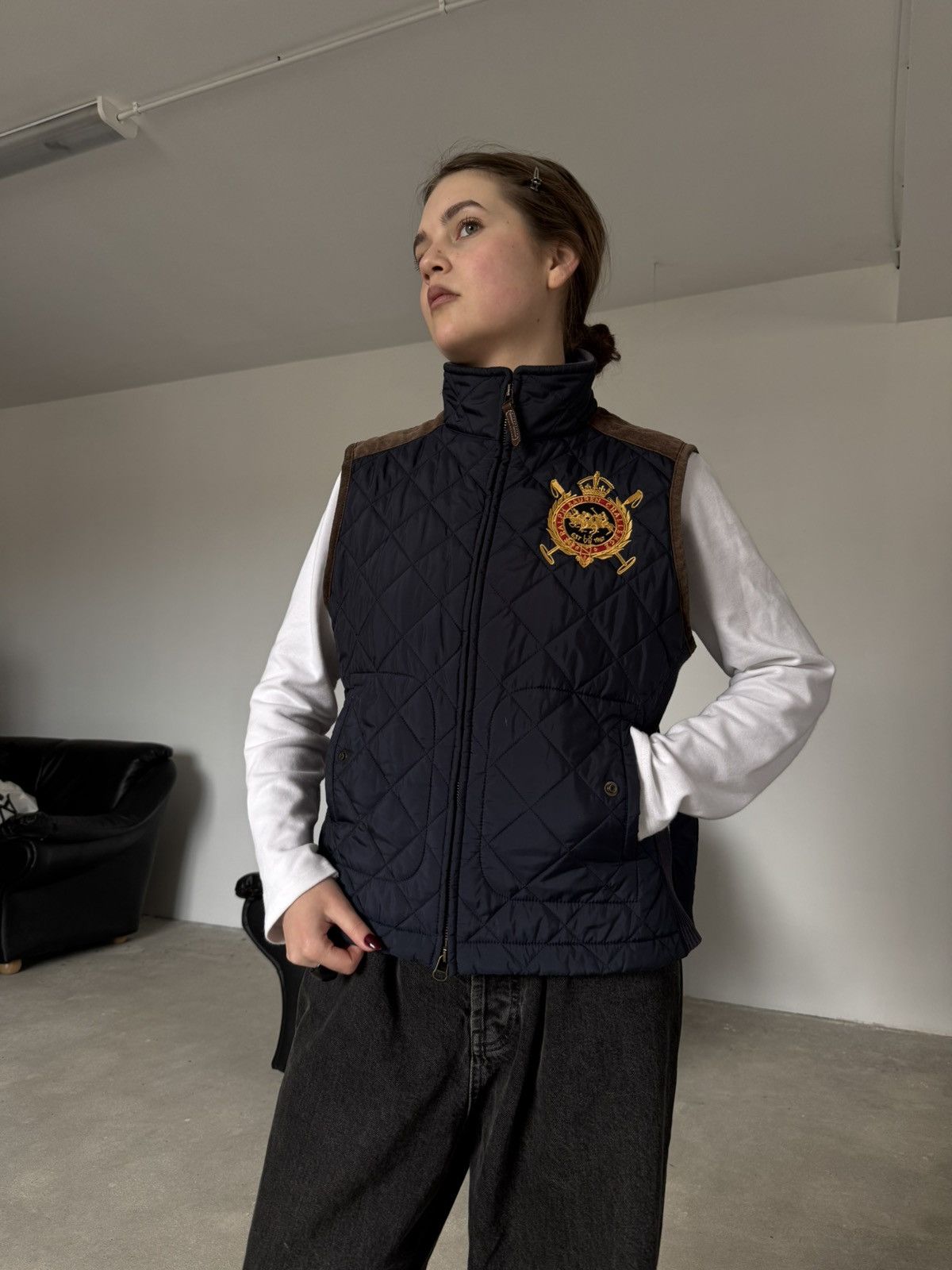 Ralph Lauren Vintage Ralph Lauren Quilted Vest Size L / US 10 / IT 46 - 13 Thumbnail