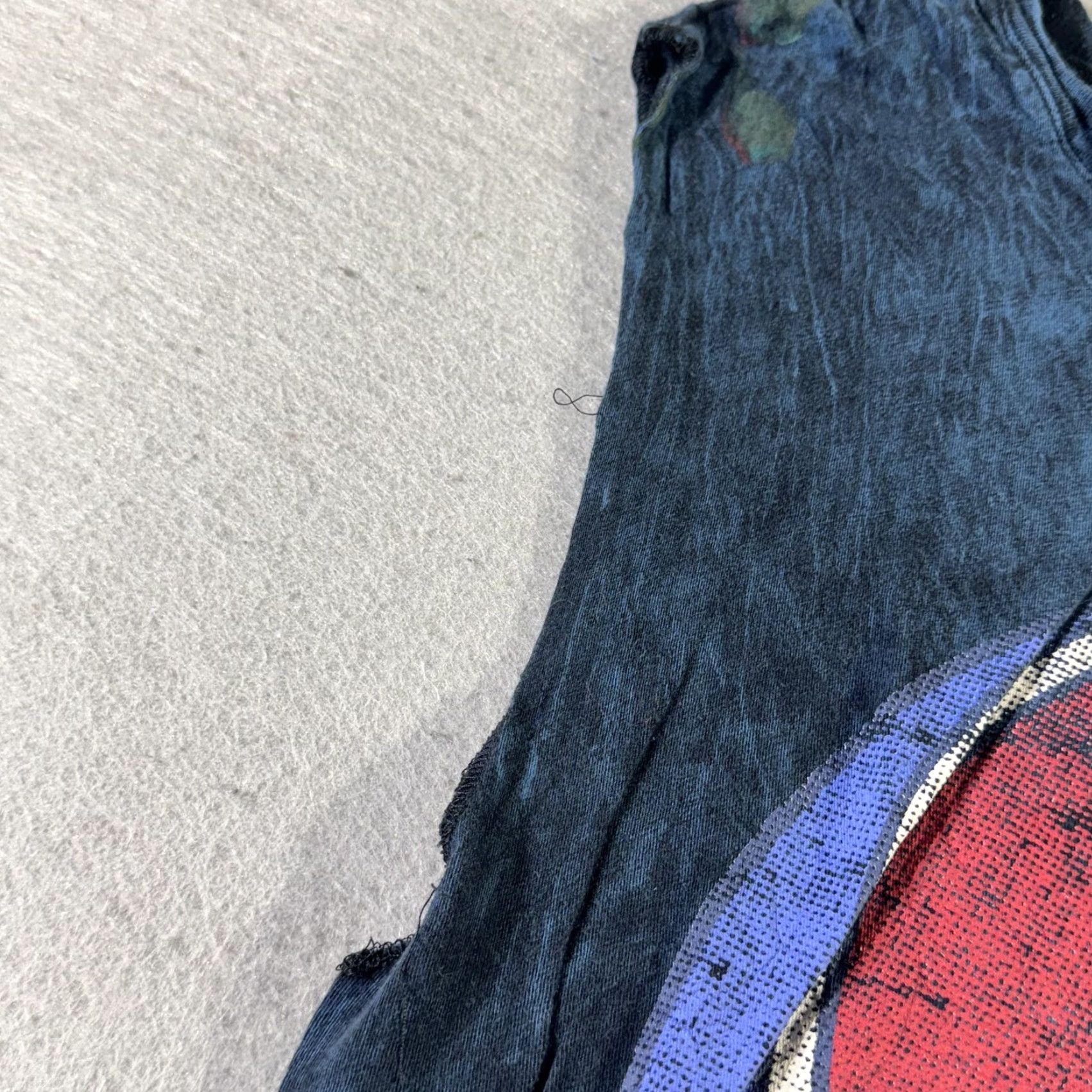 Vintage VINTAGE Grateful Dead T-Shirt Mens Large Black Sleeveless Distressed 90s Rock Band Graphic Print Size US L / EU 52-54 / 3 - 3 Thumbnail