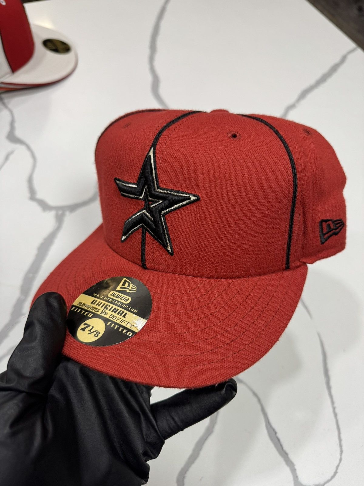 New Era Vintage Astros New Era Fitted Cap Size ONE SIZE - 2 Thumbnail