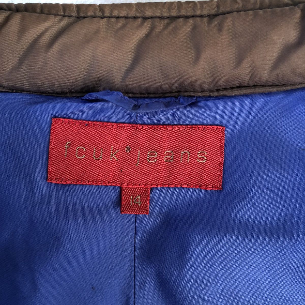FRENCH CONNECTION FCUK JEANS puffer