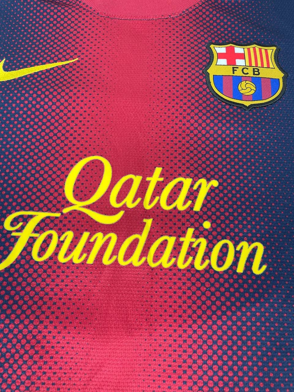 Nike Nike Barcelona 2012 2013 Messi #10 Player Issue Jersey Size US S / EU 44-46 / 1 - 11 Thumbnail