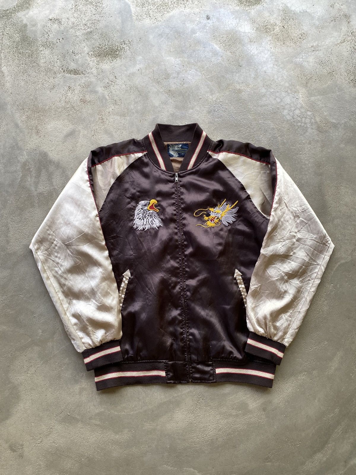 If Six Was Nine × Japanese Brand Vintage Sukajan Souvenir Japanese Jacket Size US XL / EU 56 / 4 - 2 Thumbnail