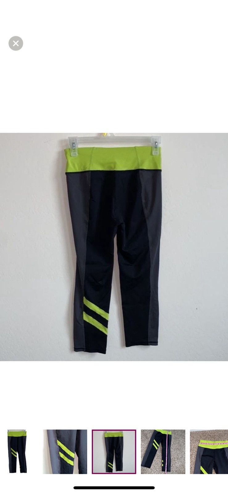 Betsey Johnson Betsey Johnson small performance leggings Size 27" / US 4 / IT 40 - 4 Thumbnail