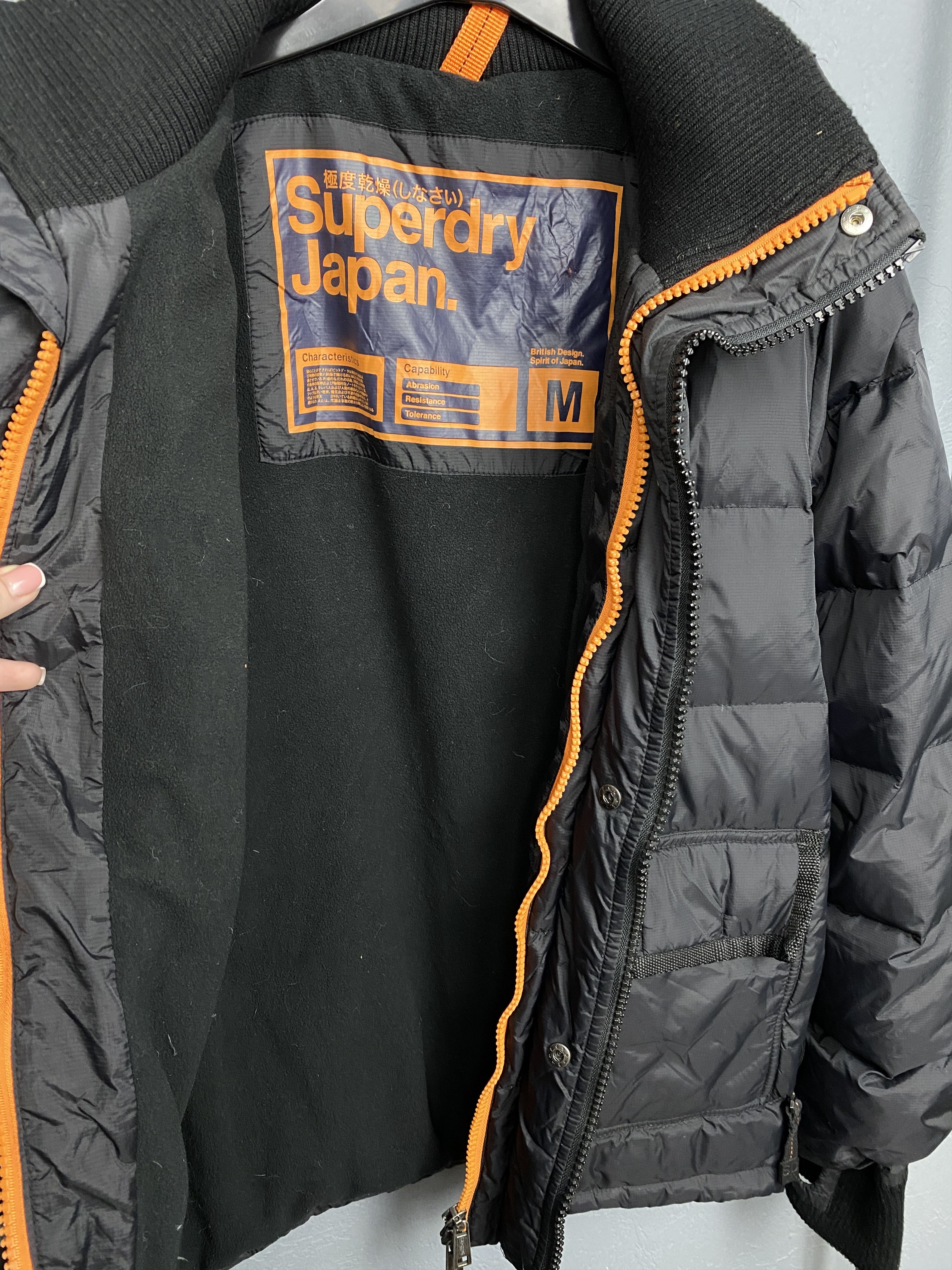 Superdry × Vintage Superdry Vintage Mens Down Puffer Nylon Jacket Size US M / EU 48-50 / 2 - 5 Thumbnail