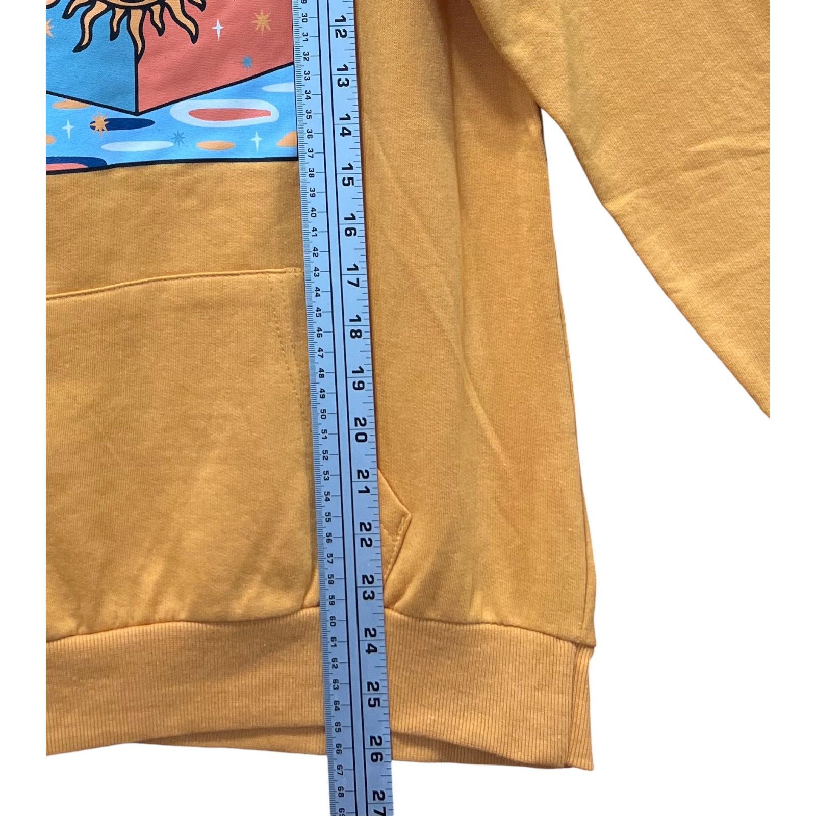 Pink Floyd Pink Floyd - Men's Long Sleeve Hooded Sweatshirt - Yellow - Size US L / EU 52-54 / 3 - 6 Thumbnail