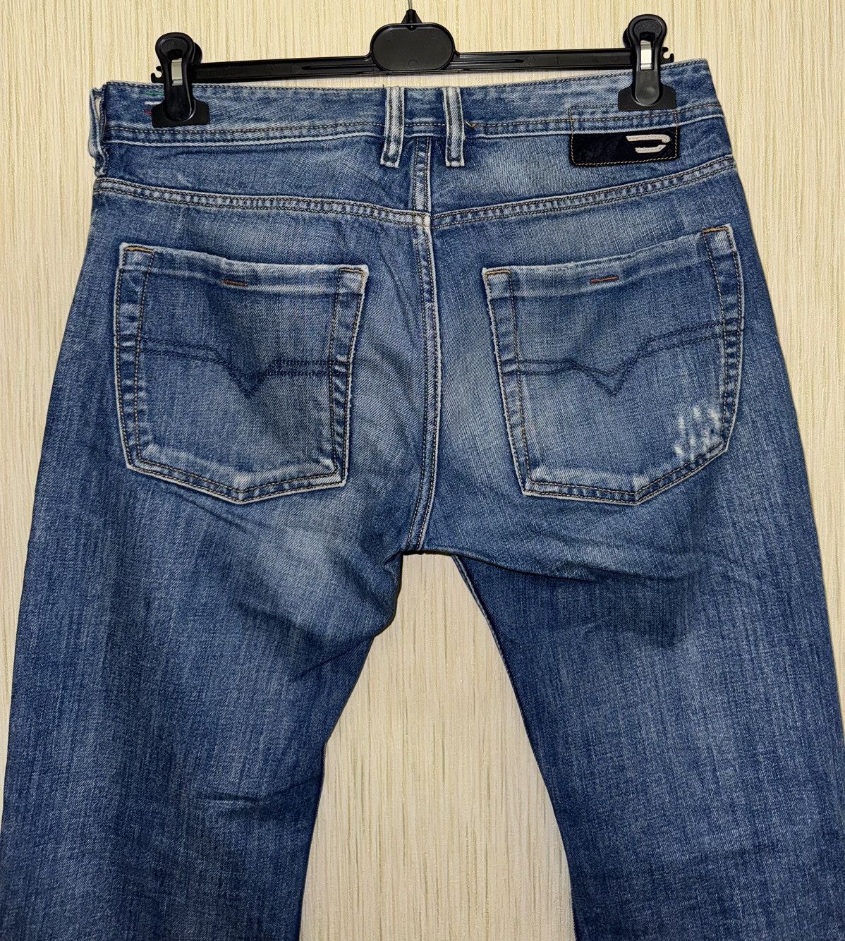 Diesel × Vintage Diesel vintage Zathan flared boot cut jeans crazy Y2K Size US 31 - 2 Thumbnail