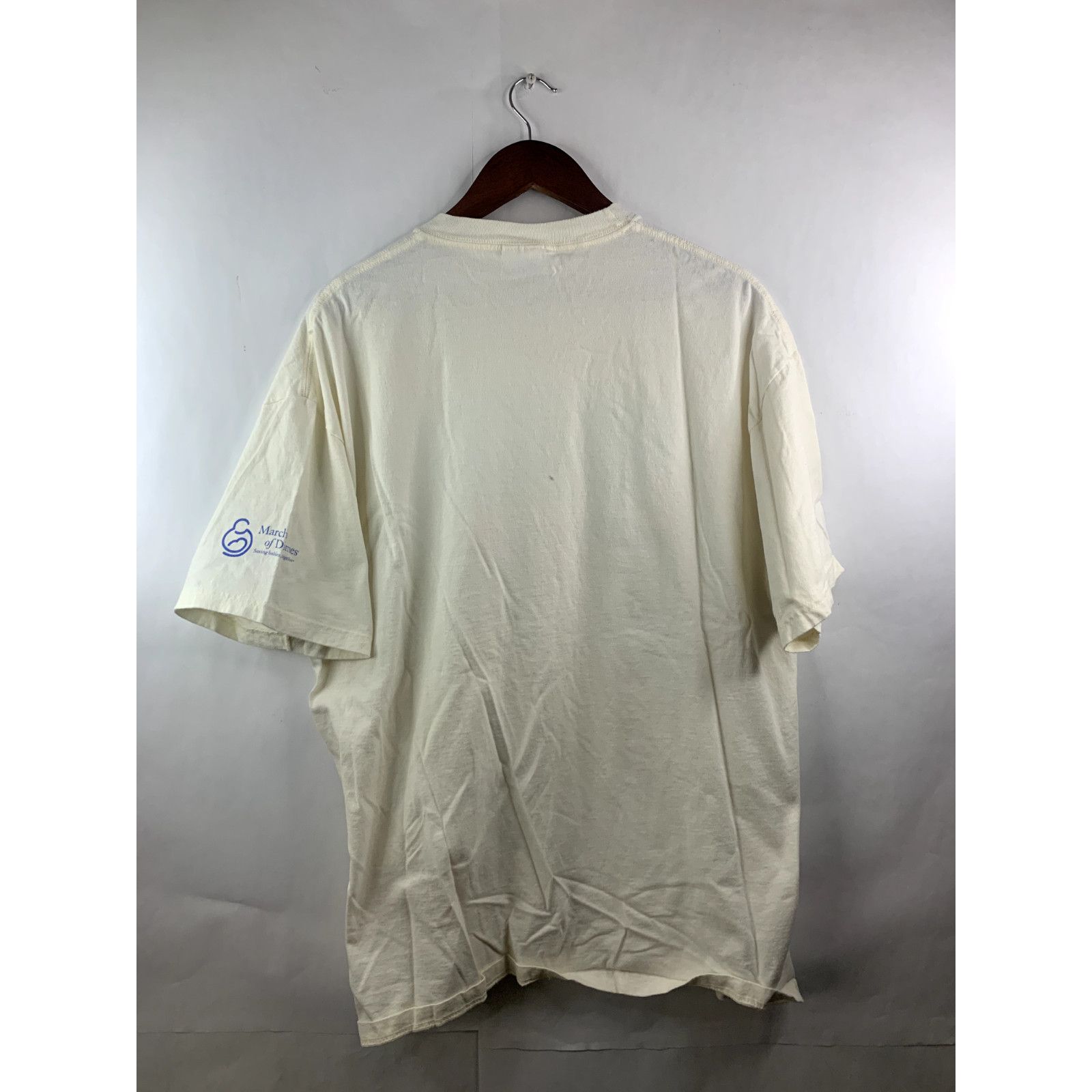 Hanes March Of Dimes Shirt 2003 Arizona Sav-N-Babies Beige XL Tee Size US XL / EU 56 / 4 - 4 Thumbnail