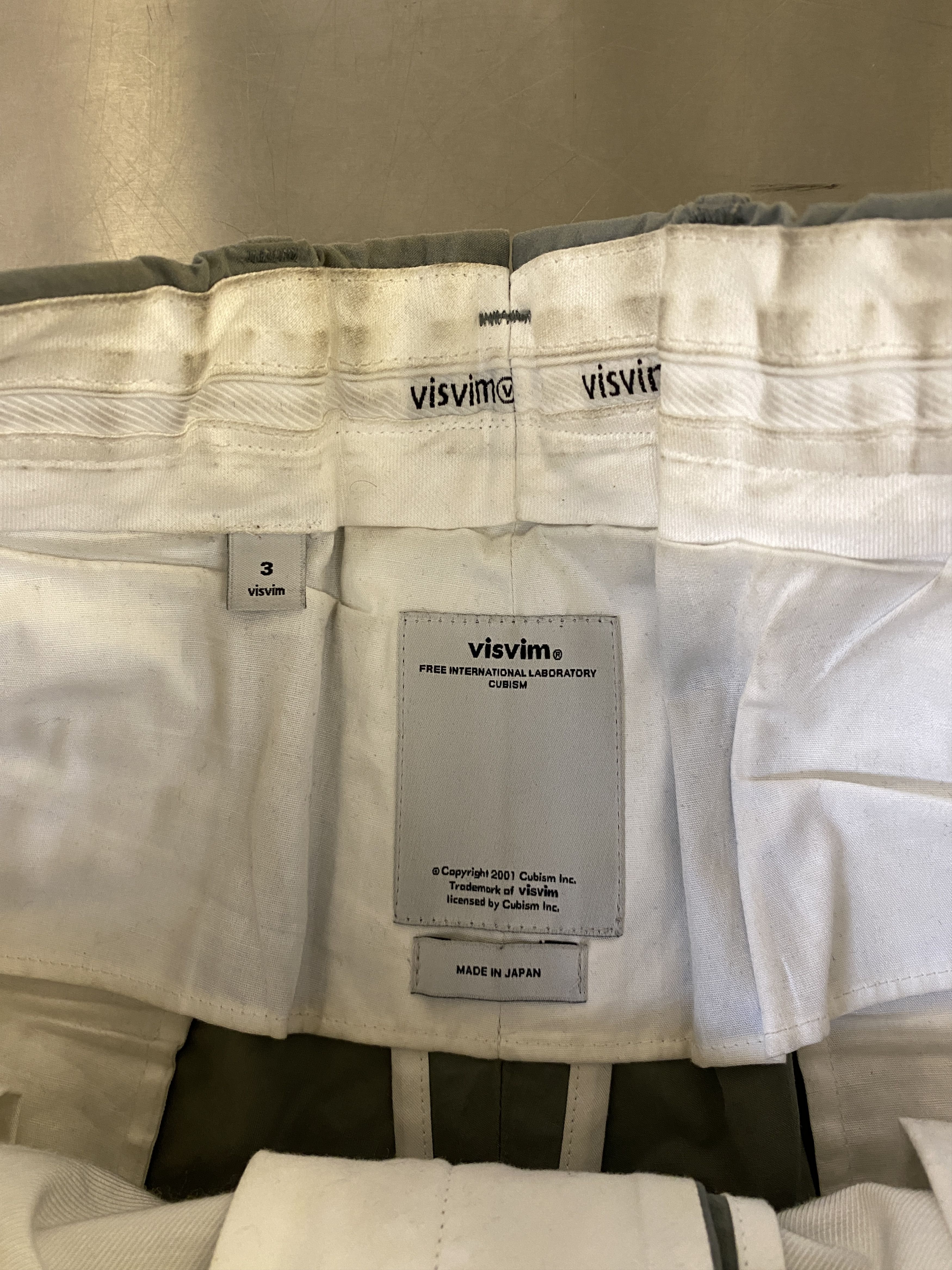 Visvim VISVIM GRAY SHORTS 3 Size US 34 / EU 50 - 5 Thumbnail
