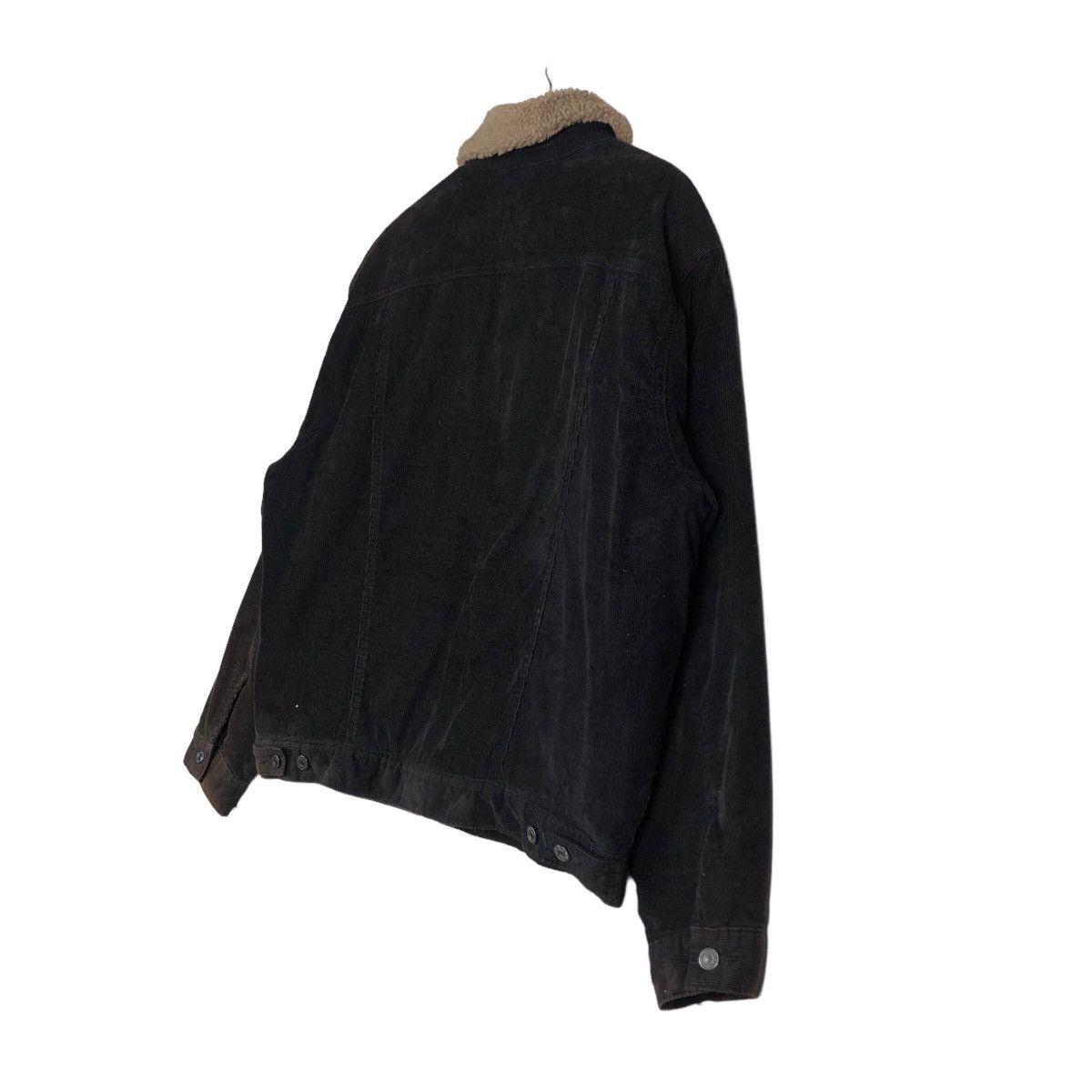 Levi's 🔥Vintage Trucker Corduroy Biker Jacket Levi’s Shearling Fur Size US L / EU 52-54 / 3 - 10 Thumbnail