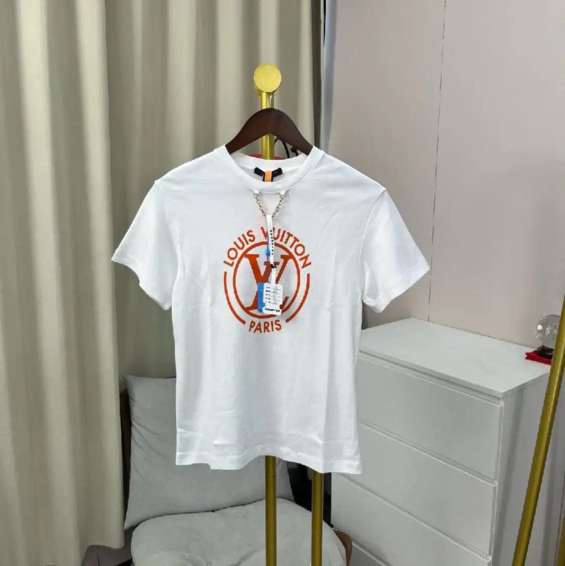 Louis Vuitton Louis Vuitton Women's White Cotton T-Shirt Size XS 0089 Size XS / US 0-2 / IT 36-38 - 1 Thumbnail
