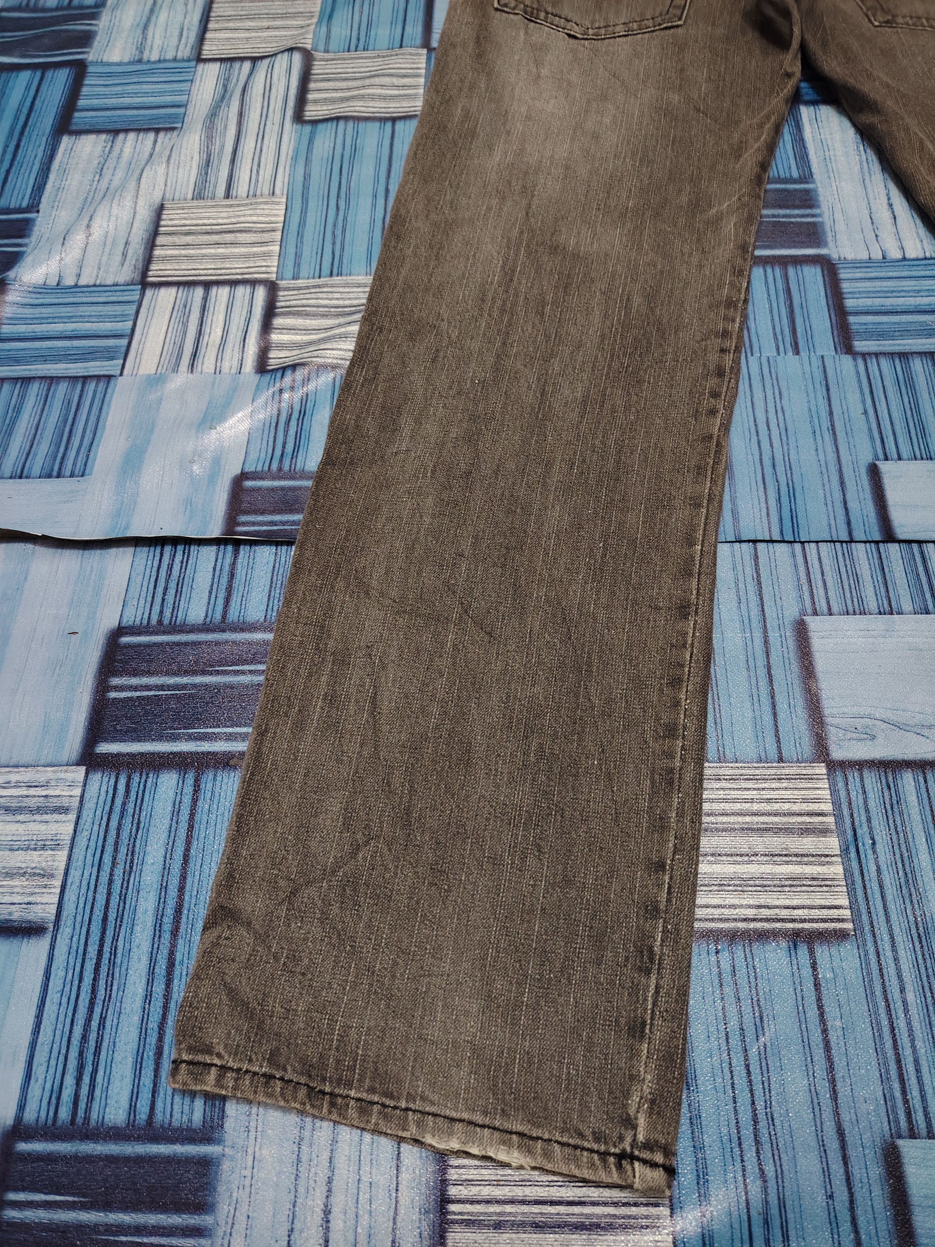 Who Decides War Vtg Japan Assured Joy Double Waist jeans Distressed Jeans Size US 32 / EU 48 - 20 Thumbnail