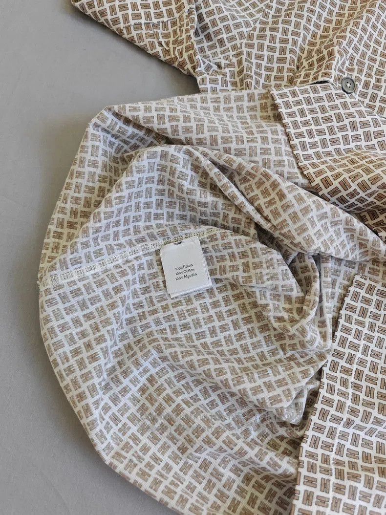 Hermes Hermes Men's Polo Shirt Short Sleeve, Double Pockets, Full Size US S / EU 44-46 / 1 - 4 Thumbnail