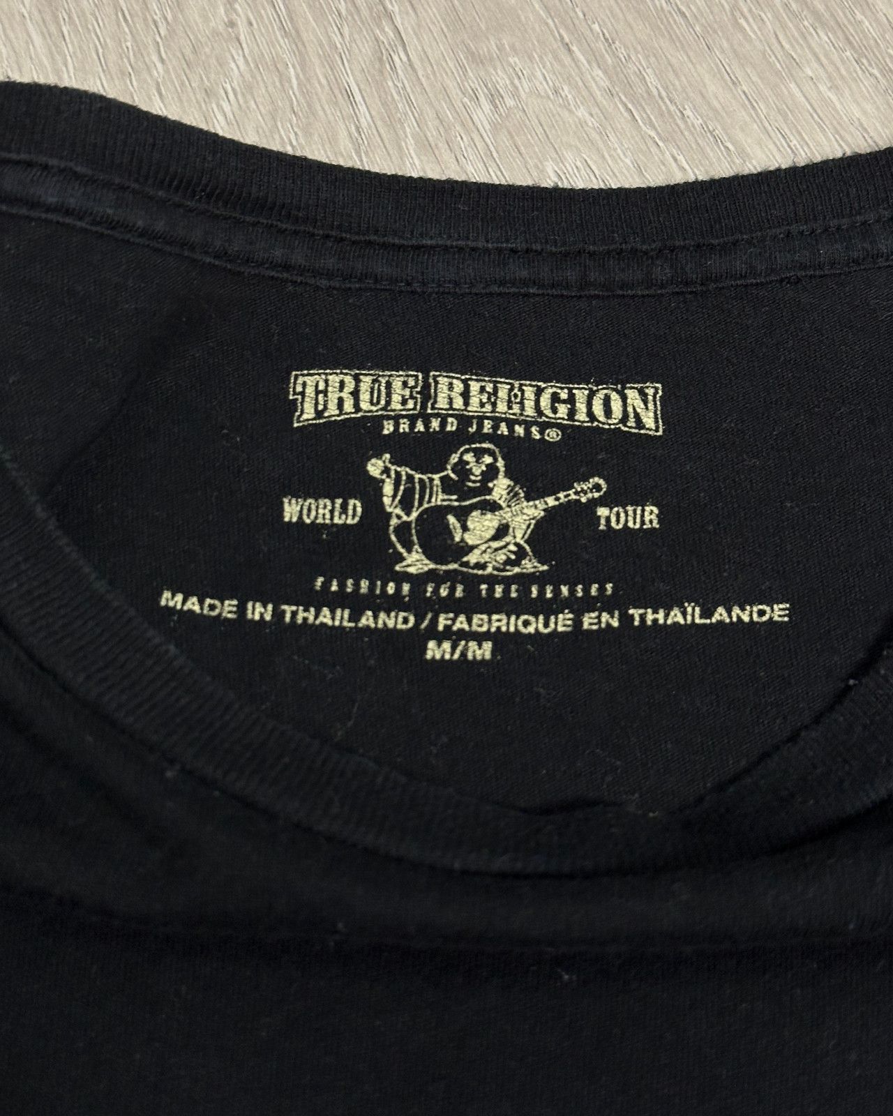 True Religion True Religion Brand Electric Black T-Shirt - Size Medium Size US M / EU 48-50 / 2 - 4 Thumbnail