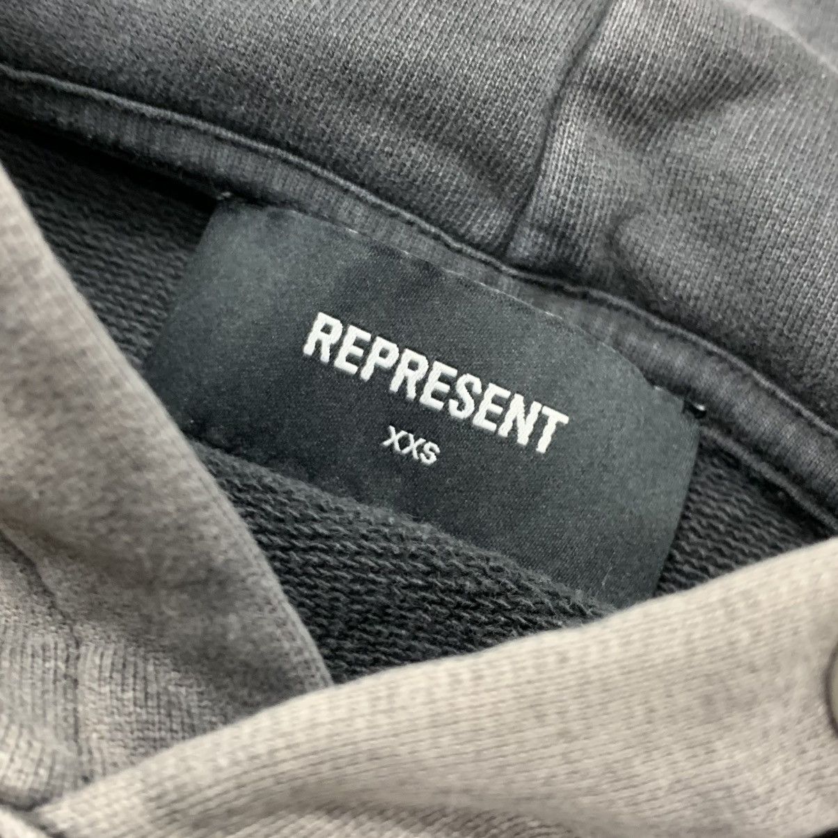 Represent Clo. Represent XXS Hoodie Mascot Initial Vintage Grey Hoodie Size US XXS / EU 40 - 5 Thumbnail