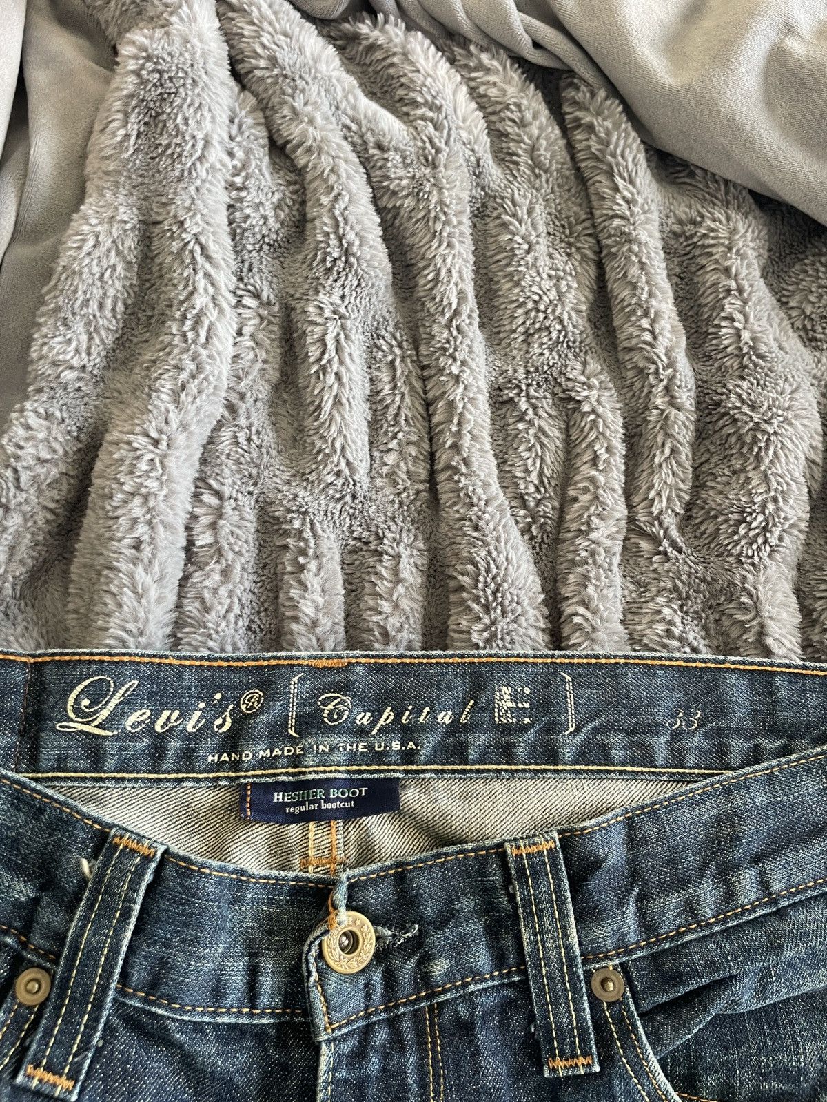 Levi's Made & Crafted Capital E Hesher boot cut denim jeans Size US 33 - 8 Thumbnail