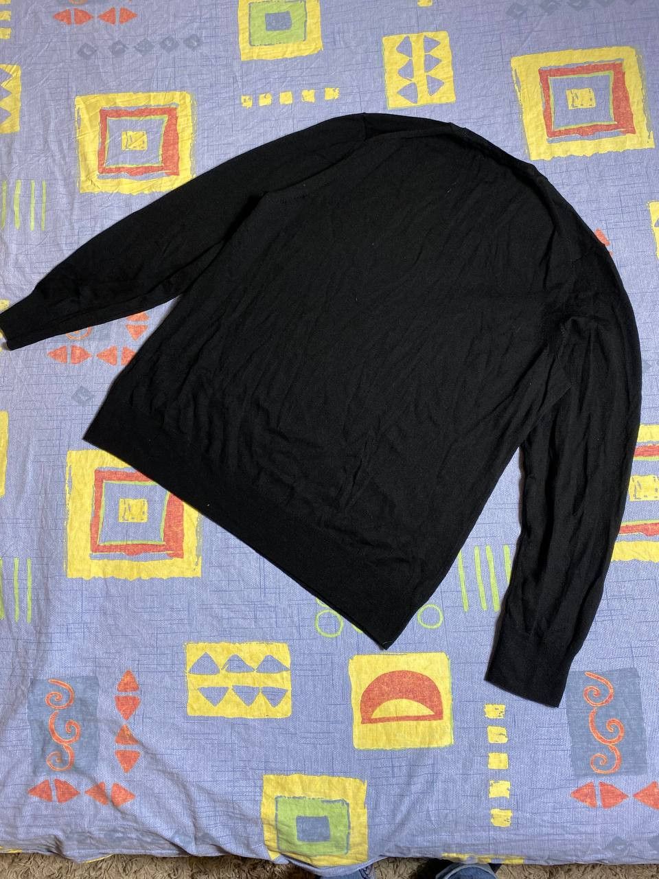 Burberry Thomas Burberry Vintage Sweater V Neck Size US L / EU 52-54 / 3 - 15 Thumbnail