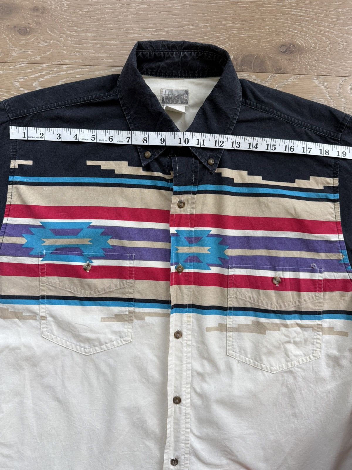 Other Vintage Western Aztec button down long sleeve Size US L / EU 52-54 / 3 - 7 Thumbnail