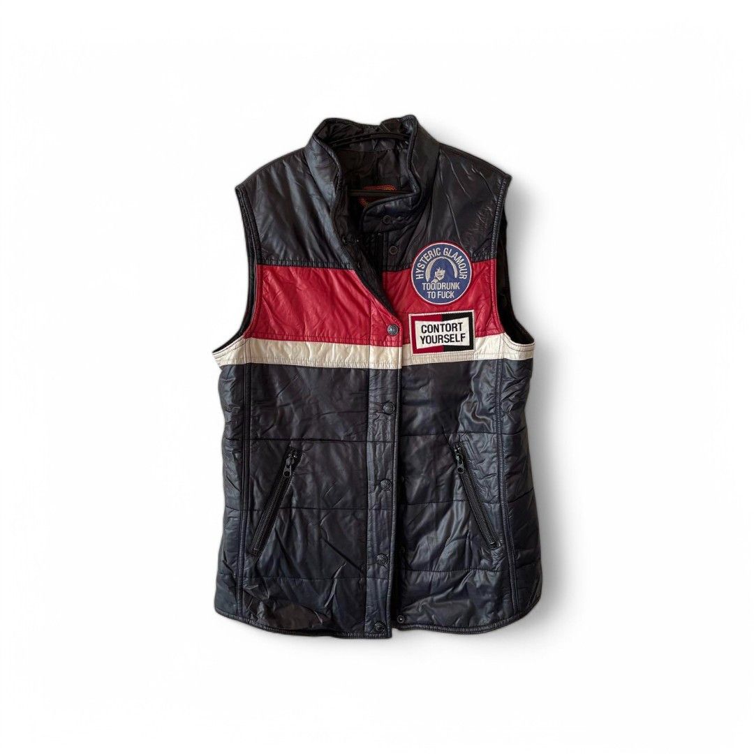 Hysteric Glamour Hysteric Glamour - M Primaloft Down Vest AW05 Black Vintage Size US M / EU 48-50 / 2 - 1 Thumbnail