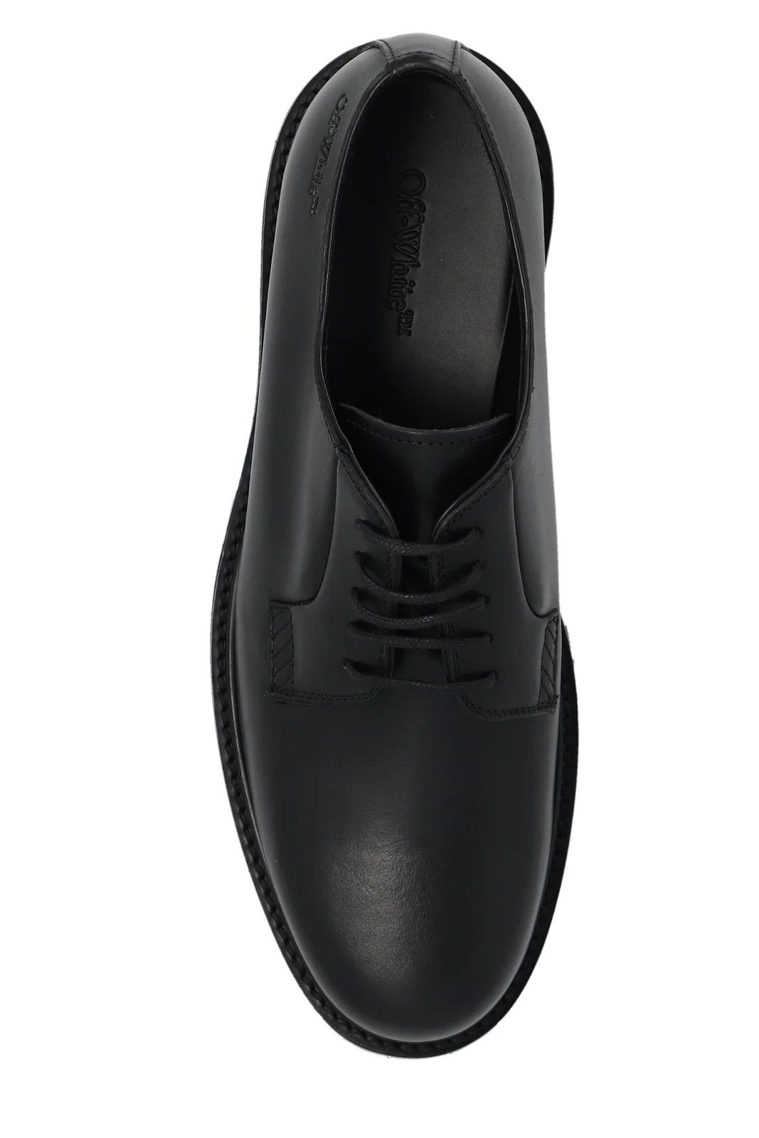 Off-White o1y0225 Logo Laced Shoes in Black Size US 8 / EU 41 - 4 Thumbnail