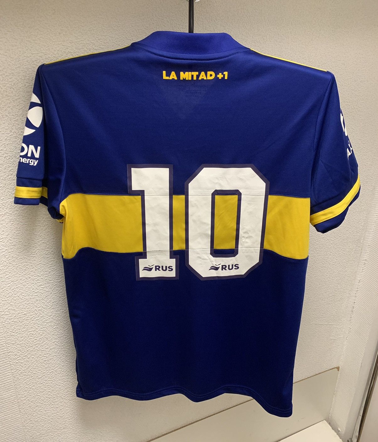 Other Boca juniors cabj soccer jersey 10 L ( adidas Ronaldo Messi Size US L / EU 52-54 / 3 - 2 Thumbnail