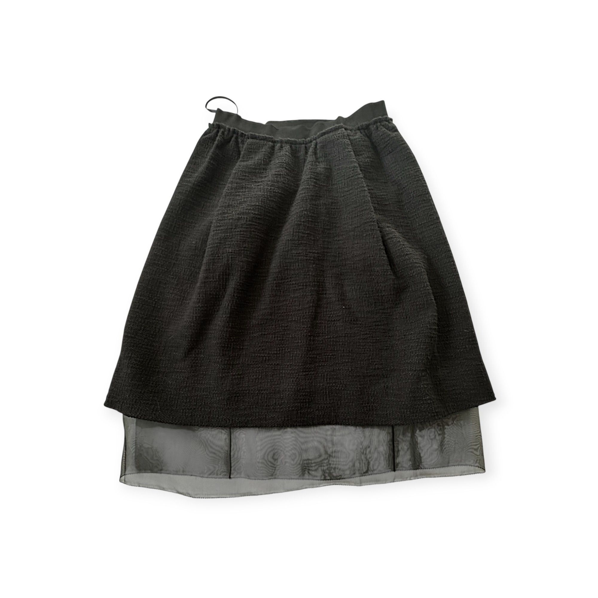 Marc Jacobs NWT MARC JACOBS Collection black skirt with tulle detail, Si Size 30" / US 8 / IT 44 - 5 Thumbnail