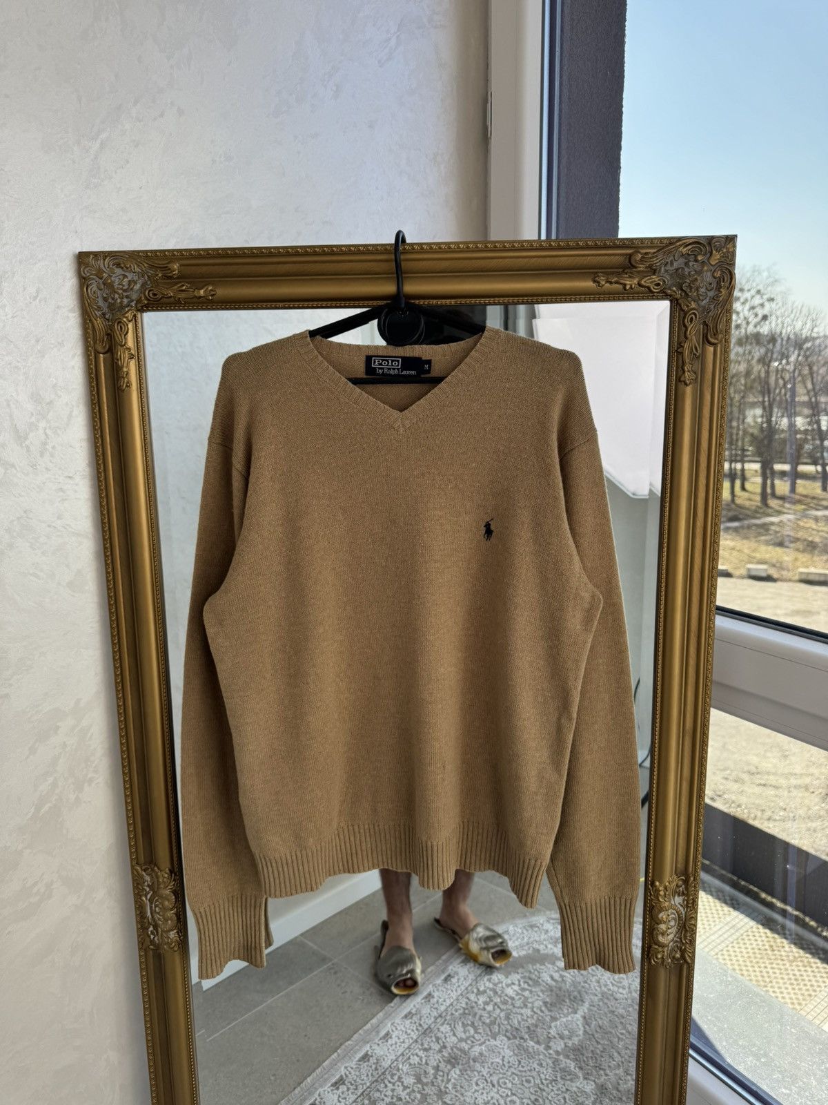 Polo Ralph Lauren Vintage Polo Ralph Lauren V-sweater Size US M / EU 48-50 / 2 - 2 Thumbnail