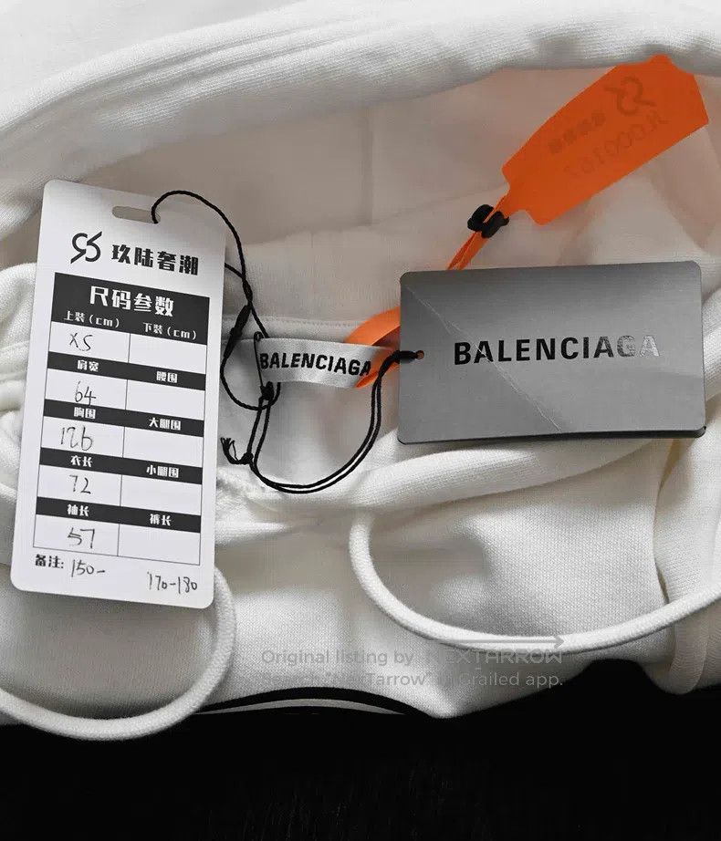 Balenciaga Balenciaga Chest Double B Printed Sweatshirt Size US XS / EU 42 / 0 - 3 Thumbnail