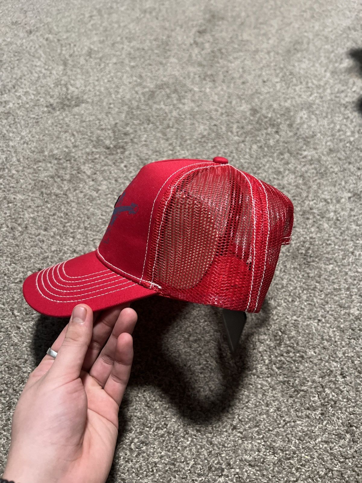 True Religion True Religion Buddha Trucker Hat Size ONE SIZE - 2 Thumbnail