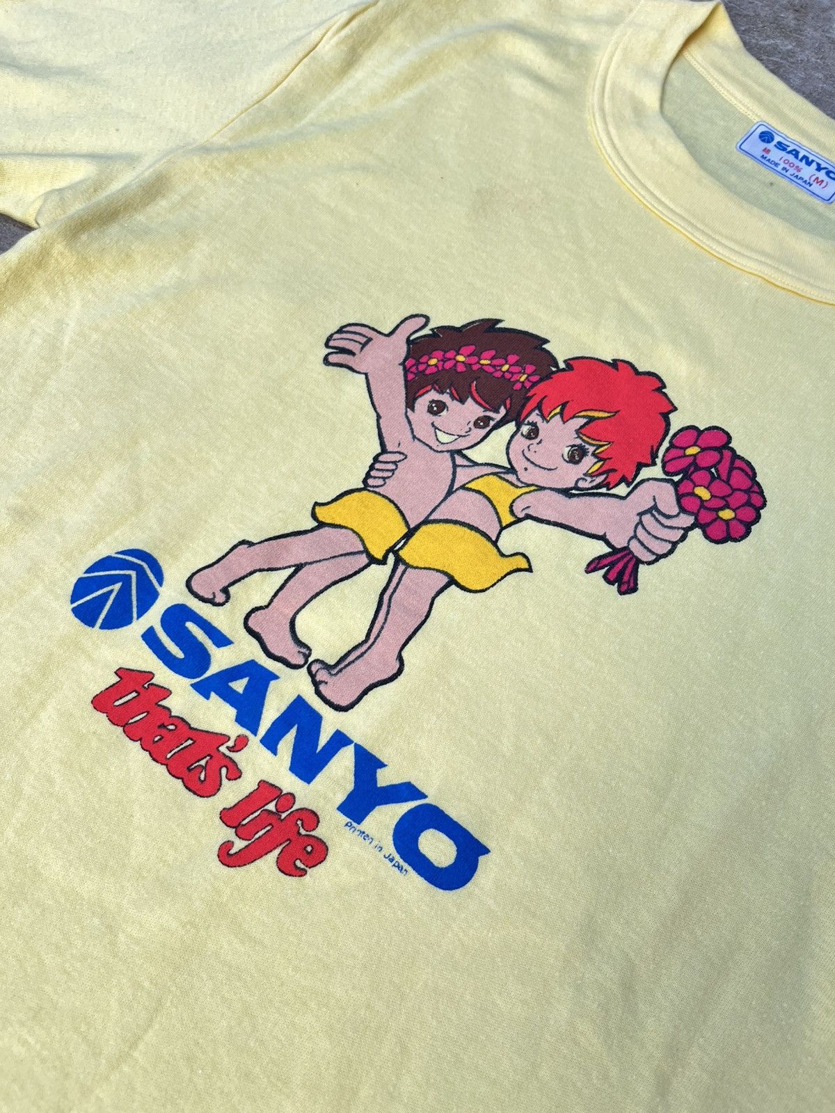 Japanese Brand Vintage 70's- 80's Sanyo Japan Promo Shirt Size US M / EU 48-50 / 2 - 5 Thumbnail