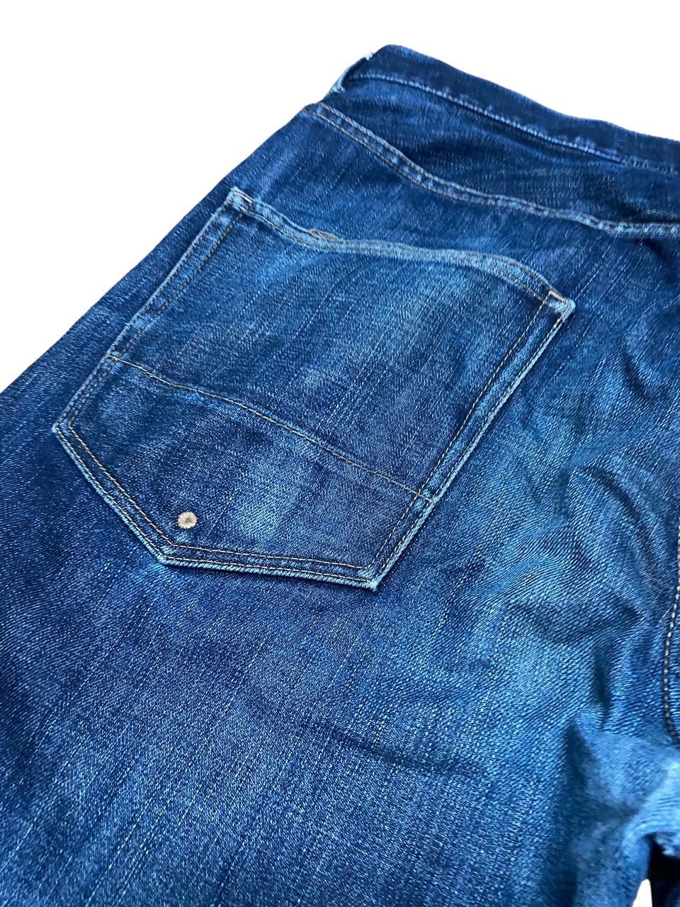 Japanese Brand 💥BEST OFFER💥BACK CHANNEL BAGGY DISTRESSED DENIM Size US 33 - 9 Thumbnail