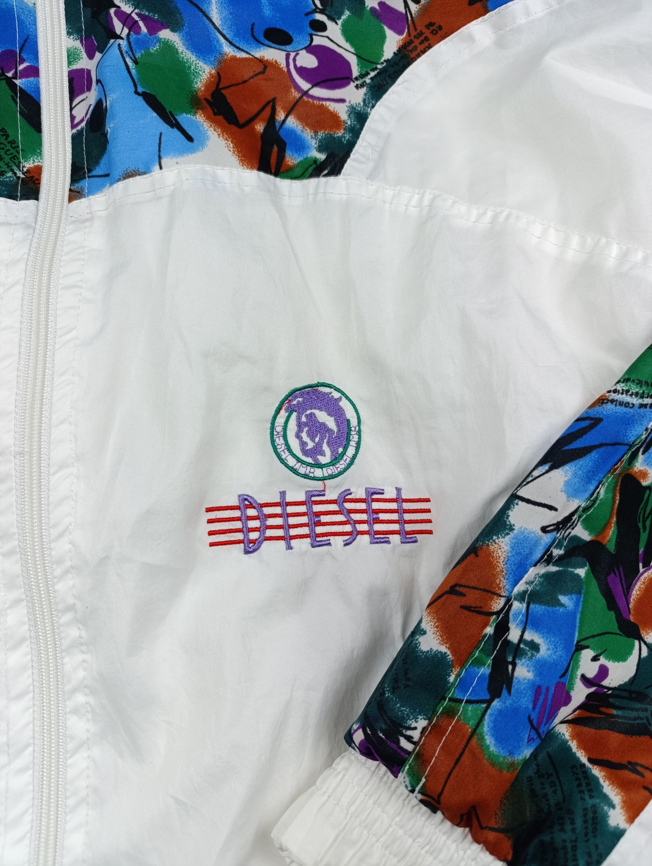 Diesel VINTAGE 90S DIESEL NYLON BOOTLEG TRACKSUIT Size US XL / EU 56 / 4 - 4 Thumbnail