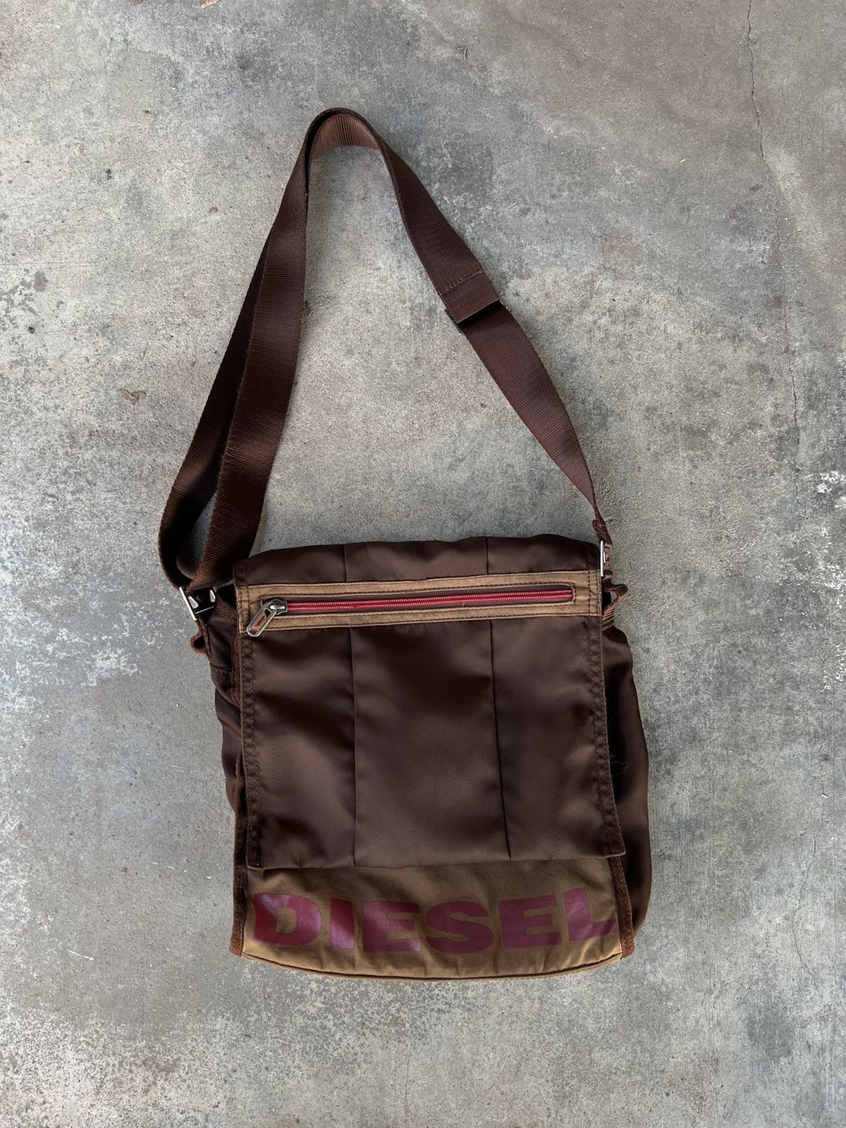 Diesel DIESEL Vintage Shoulder Sling Bag Size ONE SIZE - 3 Thumbnail