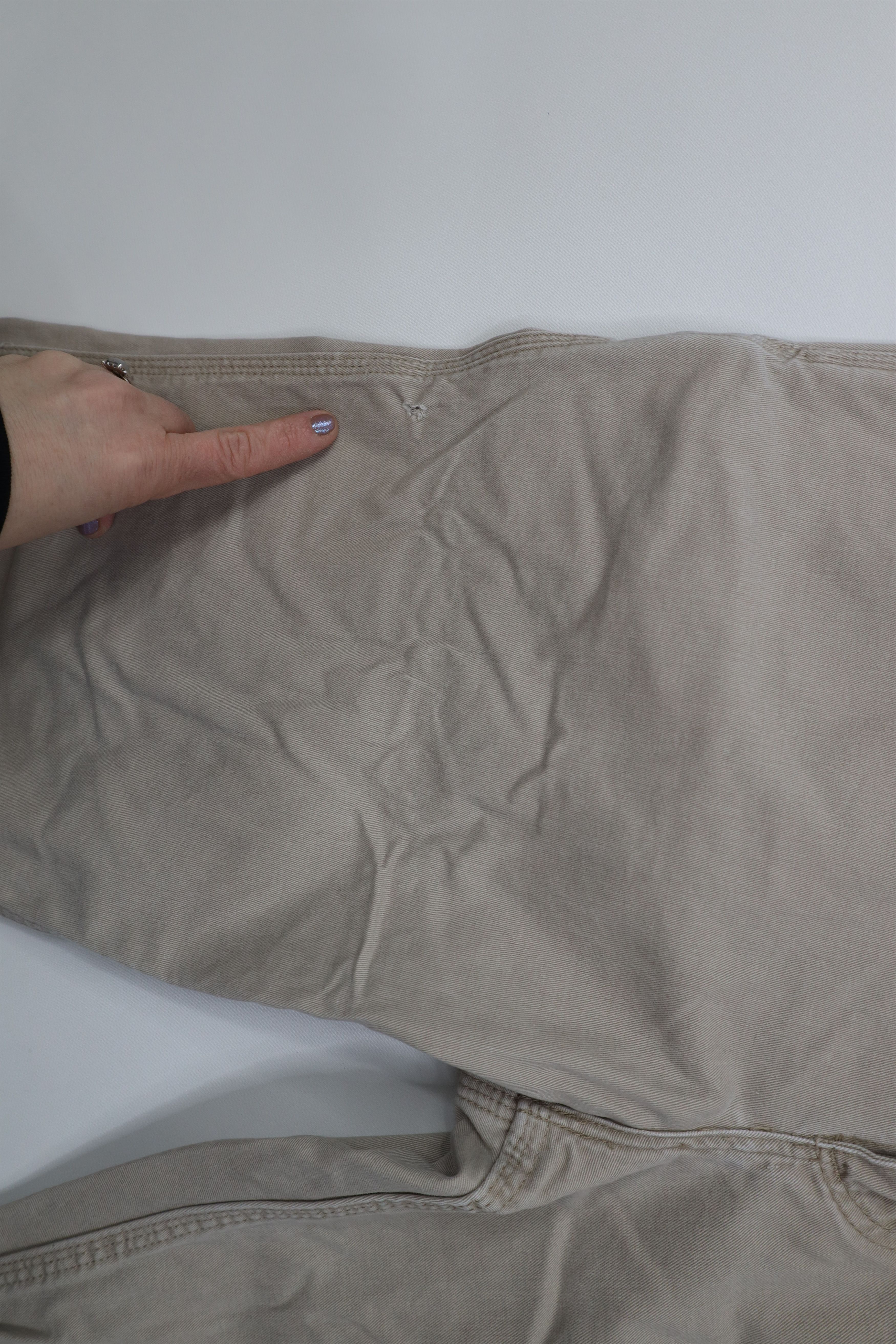 Carhartt Vintage Y2K Carhartt Wide Leg Dungaree Pants Workwear Beige Size US 38 / EU 54 - 8 Thumbnail