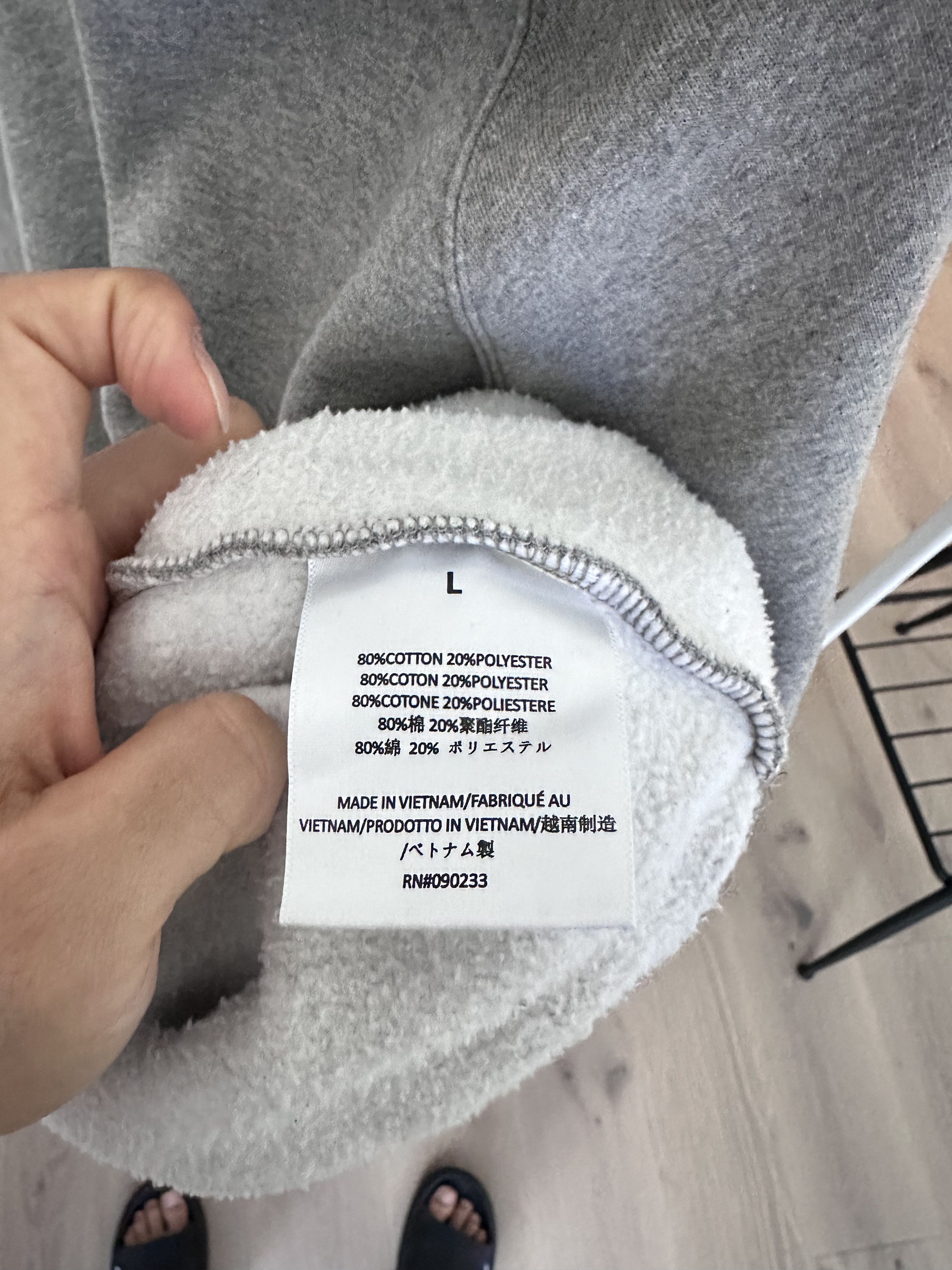 Essentials × Fear of God Logo Hoodie Size US L / EU 52-54 / 3 - 6 Thumbnail