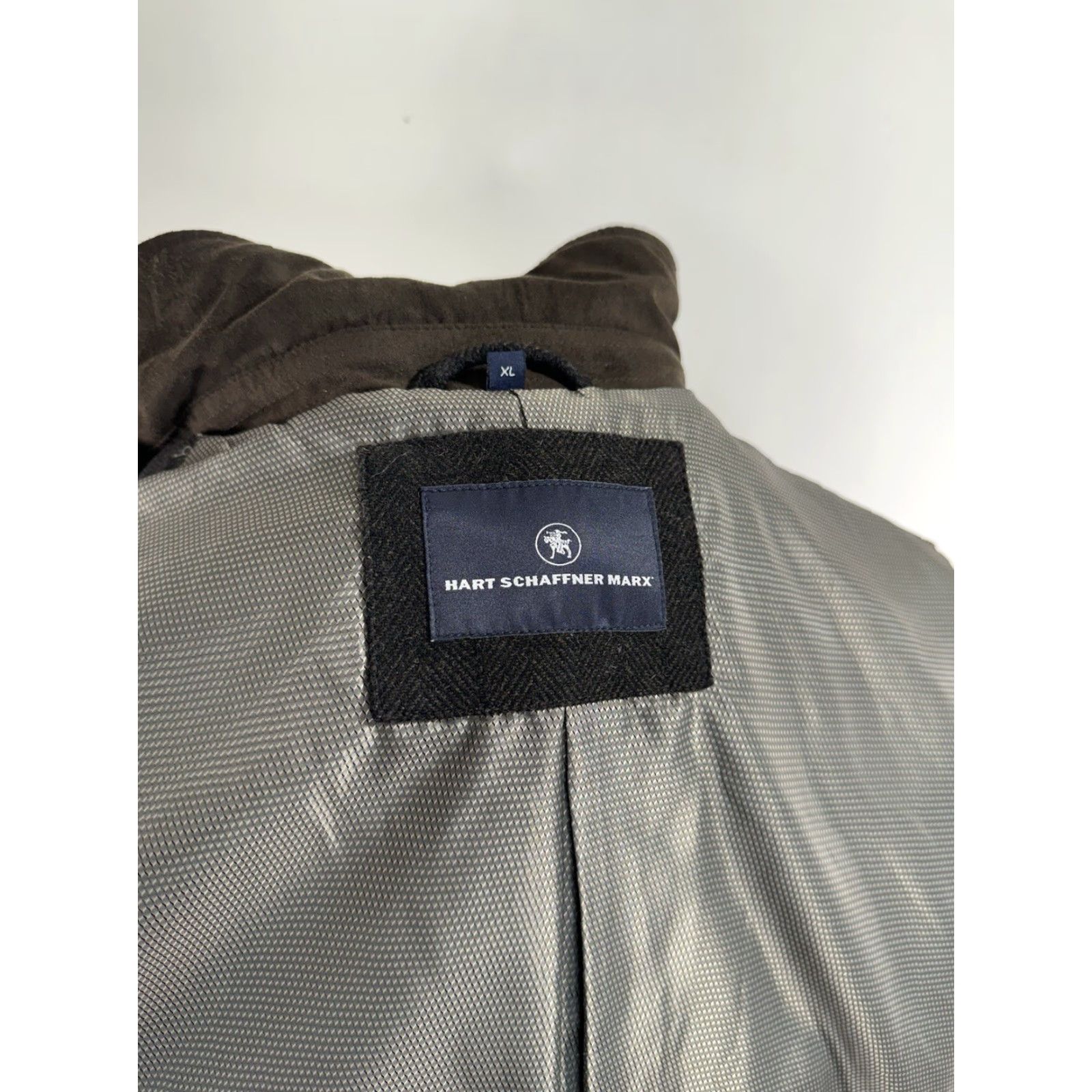 Hart Schaffner Marx Hart Schaffner Marx Jacket Ranch Hunting Wool Blend XL Zip Brown Men XL Hitch? Size US XL / EU 56 / 4 - 6 Thumbnail