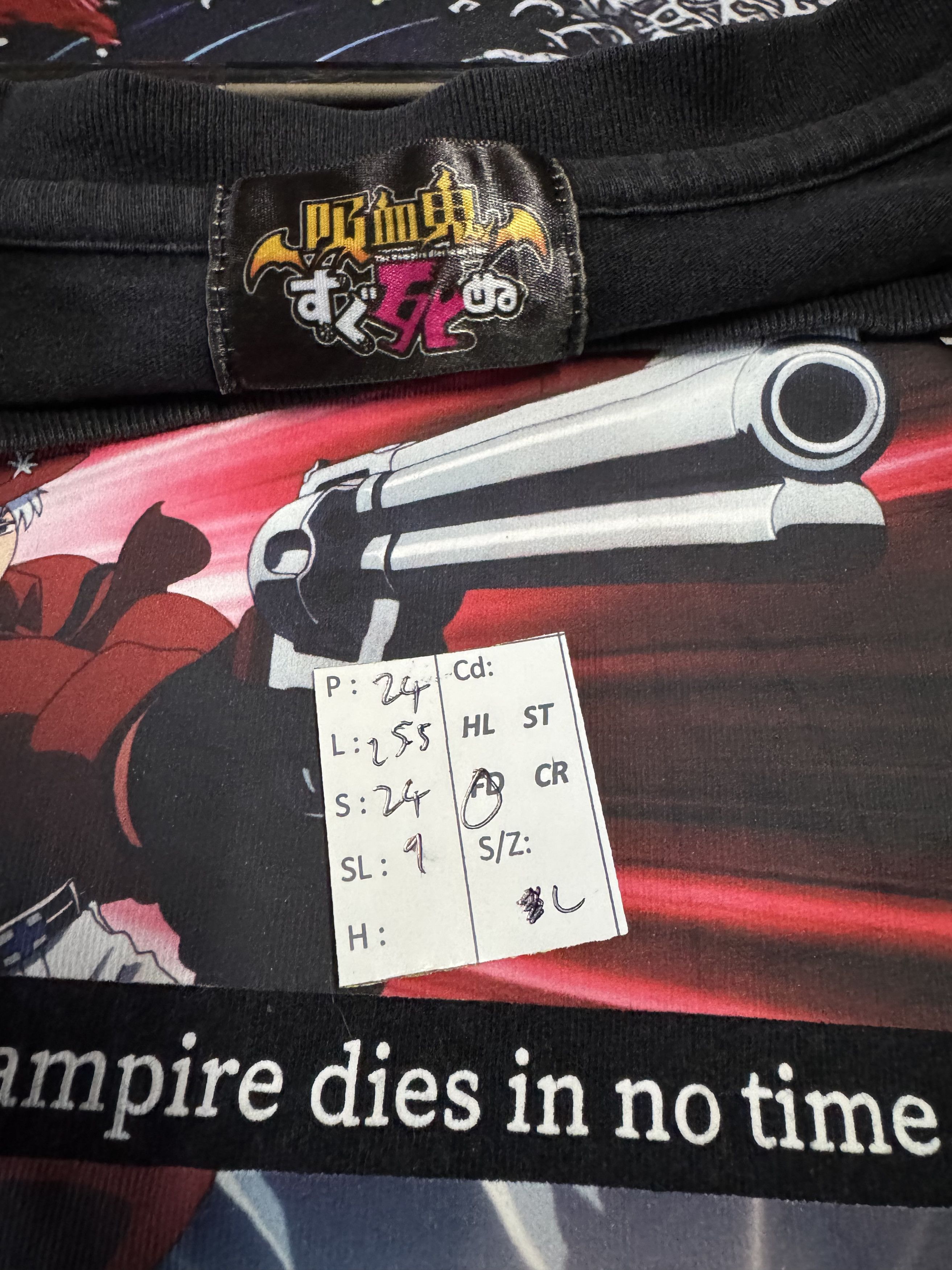 Anime VINTAGE THE VAMPIRE DIES IN NO TIME MANGA ANIME 2015 TEE Size US L / EU 52-54 / 3 - 17 Thumbnail