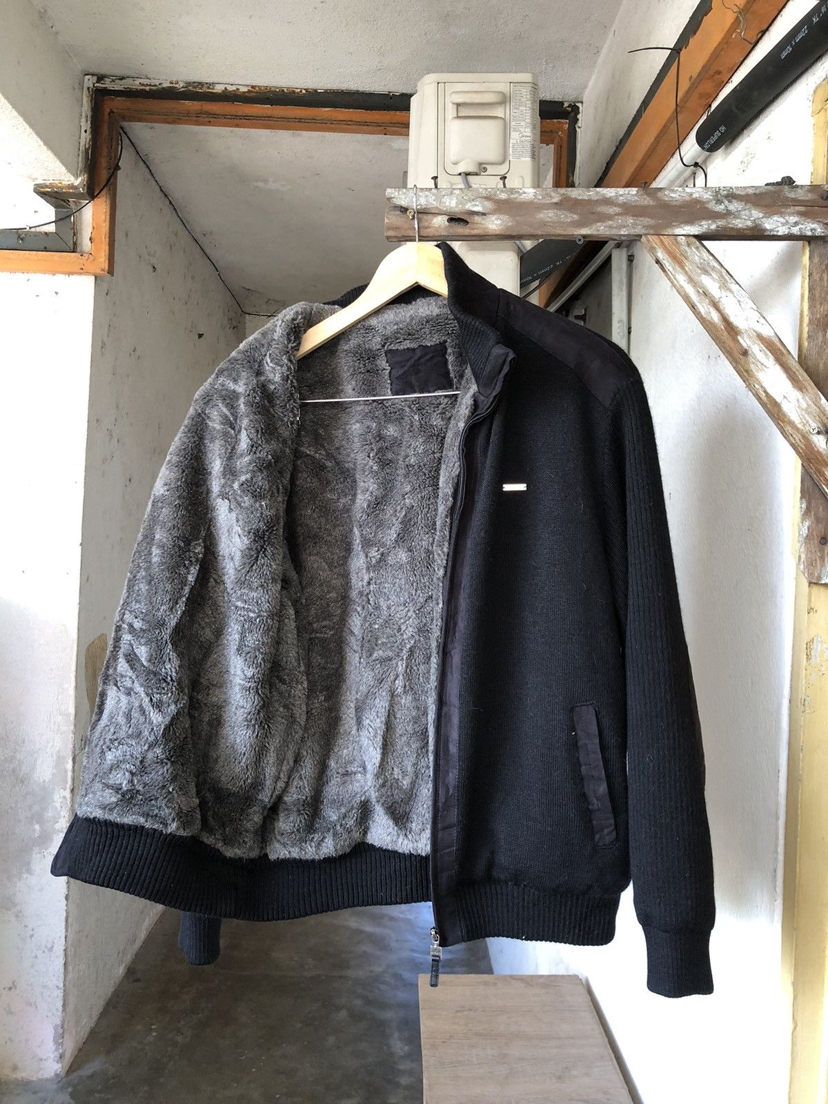 Lacoste Lacoste Knit Sherpa Zip Up Jacket For Winter Size US M / EU 48-50 / 2 - 16 Thumbnail