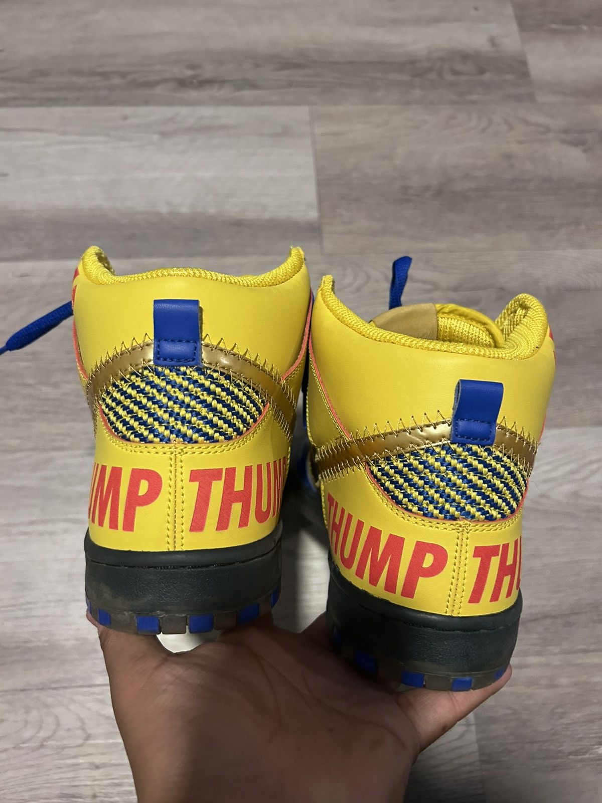 Nike SB NIKE SB DUNK HIGH DOERNBECHER 2012 SIZE 10.5 PREOWNED OG BOX Size US 10.5 / EU 43-44 - 3 Thumbnail