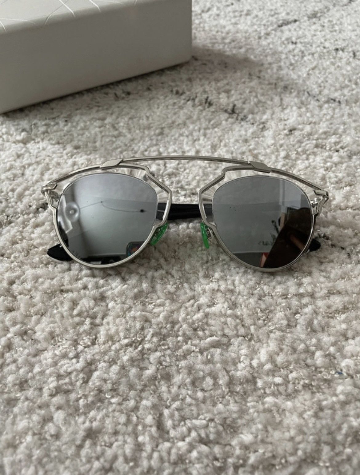 Dior Dior SoReal Silver Sunglasses Size ONE SIZE - 1 Thumbnail