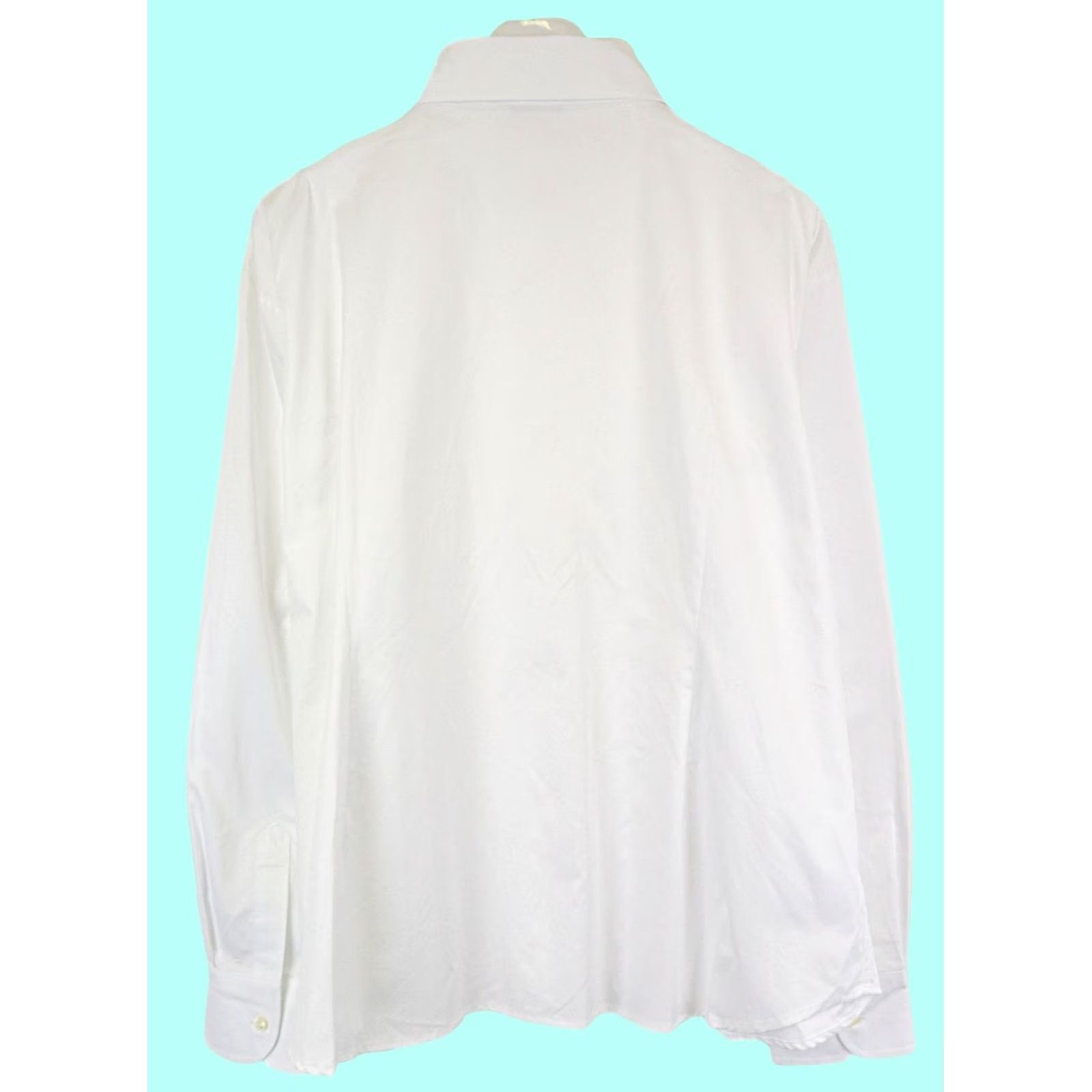 Suitsupply SUITSUPPLY Shirt Men's 3XL-4XL White Button Up Spread Collar Size US XXL / EU 58 / 5 - 2 Thumbnail