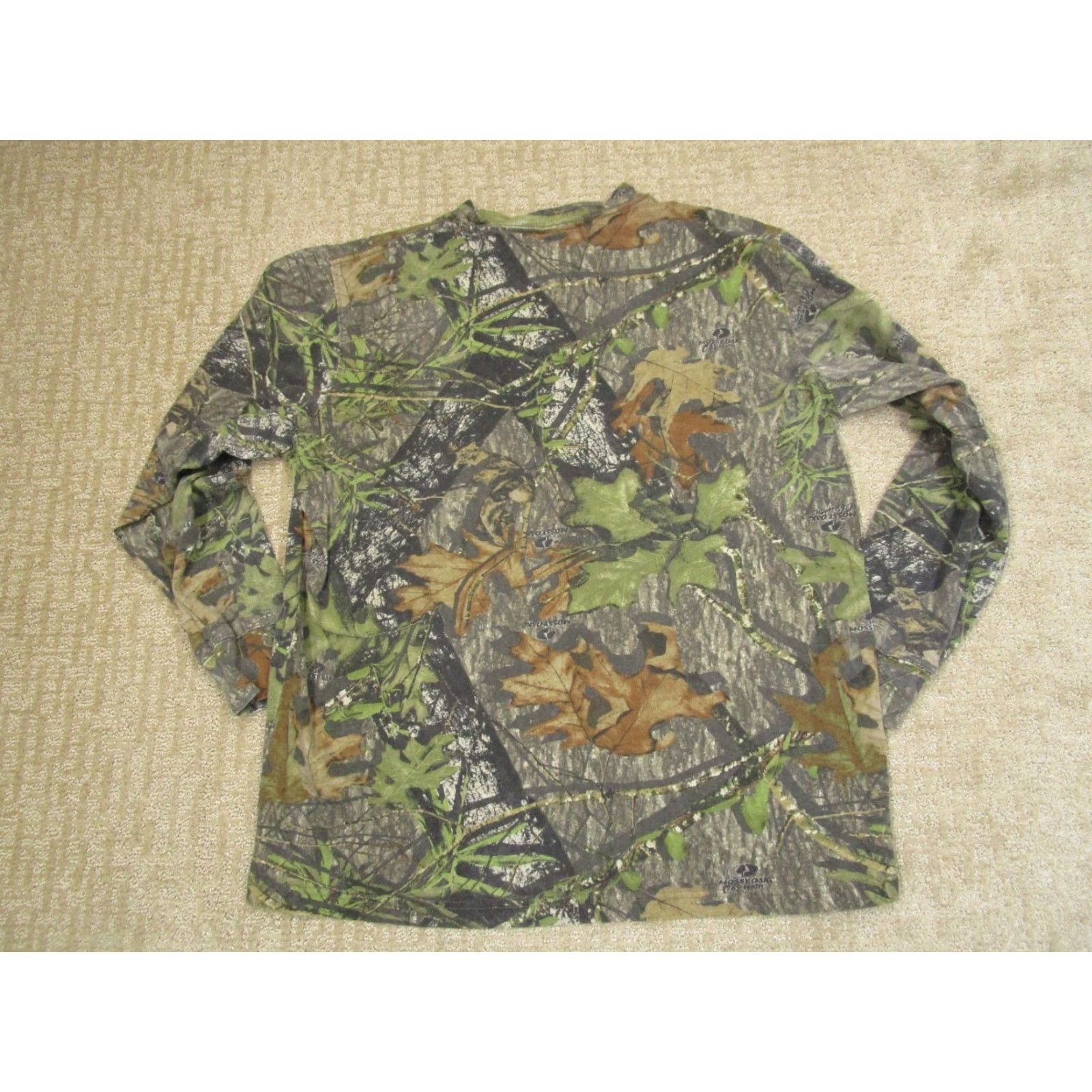 Russell Athletic VINTAGE Russell Outdoors Shirt Men L Brown Camouflage Long Sleeve Mossy Oak Y2K Size US L / EU 52-54 / 3 - 4 Thumbnail