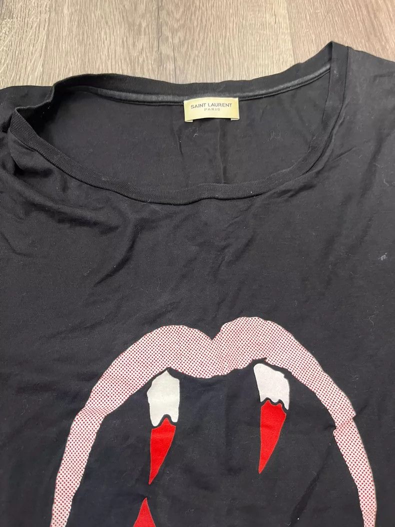 Saint Laurent Paris Saint Laurent Paris Black t-shirt Size M / US 6-8 / IT 42-44 - 3 Thumbnail