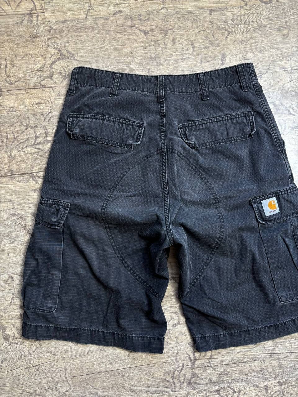 Carhartt Carhartt Bermuda Cargo baggy camo Shorts Size US 30 / EU 46 - 9 Thumbnail