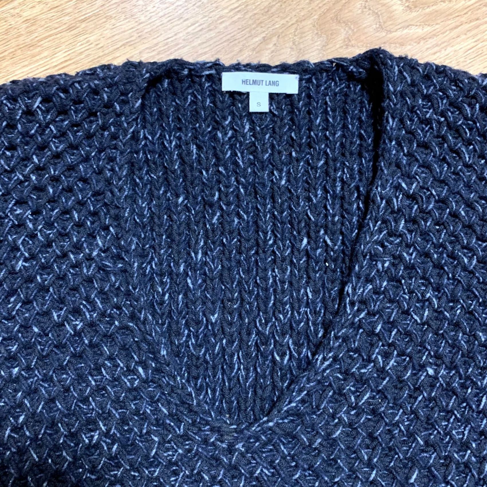 Helmut Lang HELMUT LANG Wool Silk Sweater Women Size S Gray Blue Crew Neck Long Sleeve Pullover Knit Jumper Vintage No Size S / US 4 / IT 40 - 3 Thumbnail
