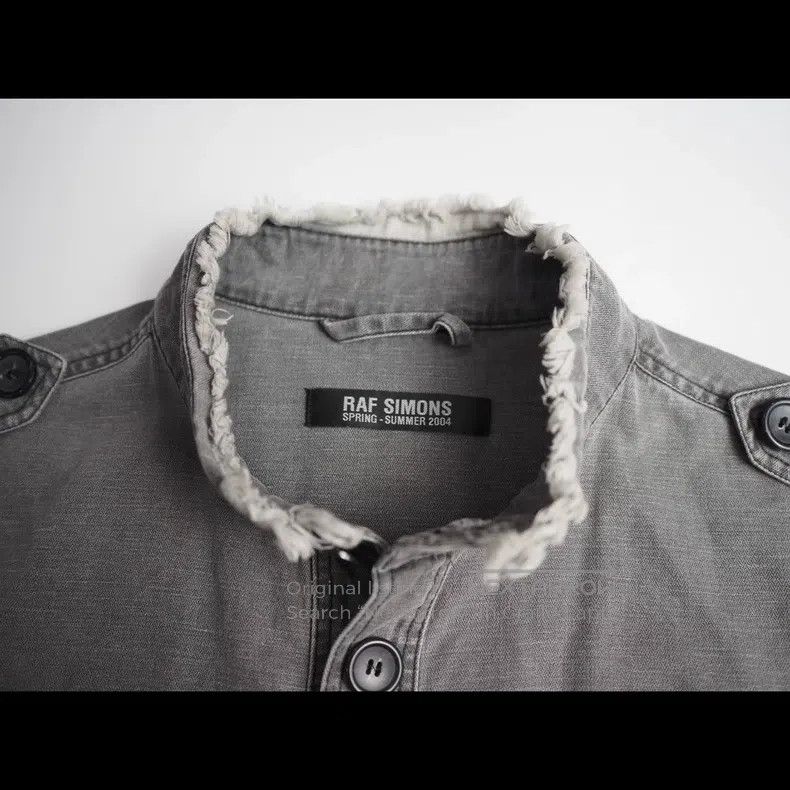 Raf Simons Raf Simons Grey religious period back face jacket Size US M / EU 48-50 / 2 - 8 Thumbnail