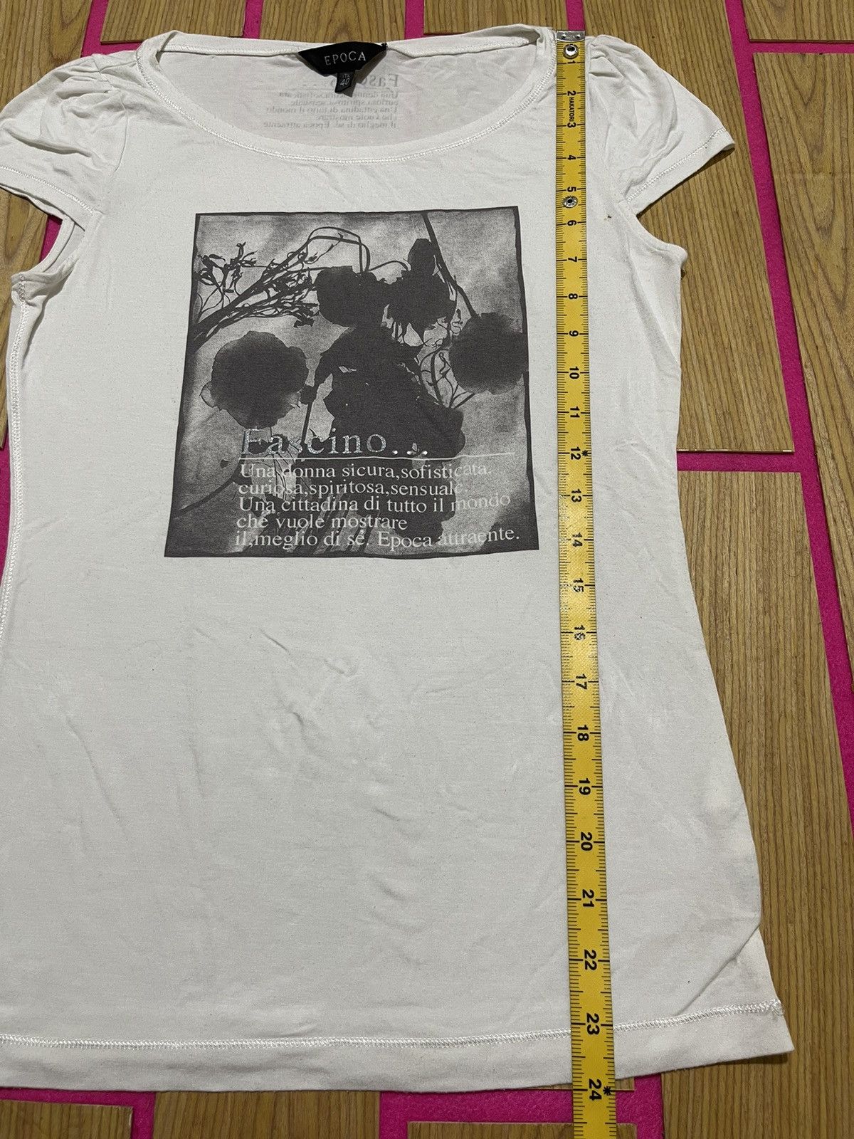 If Six Was Nine Y2K EPOCA short sleeve tshirt women Size M / US 6-8 / IT 42-44 - 8 Thumbnail