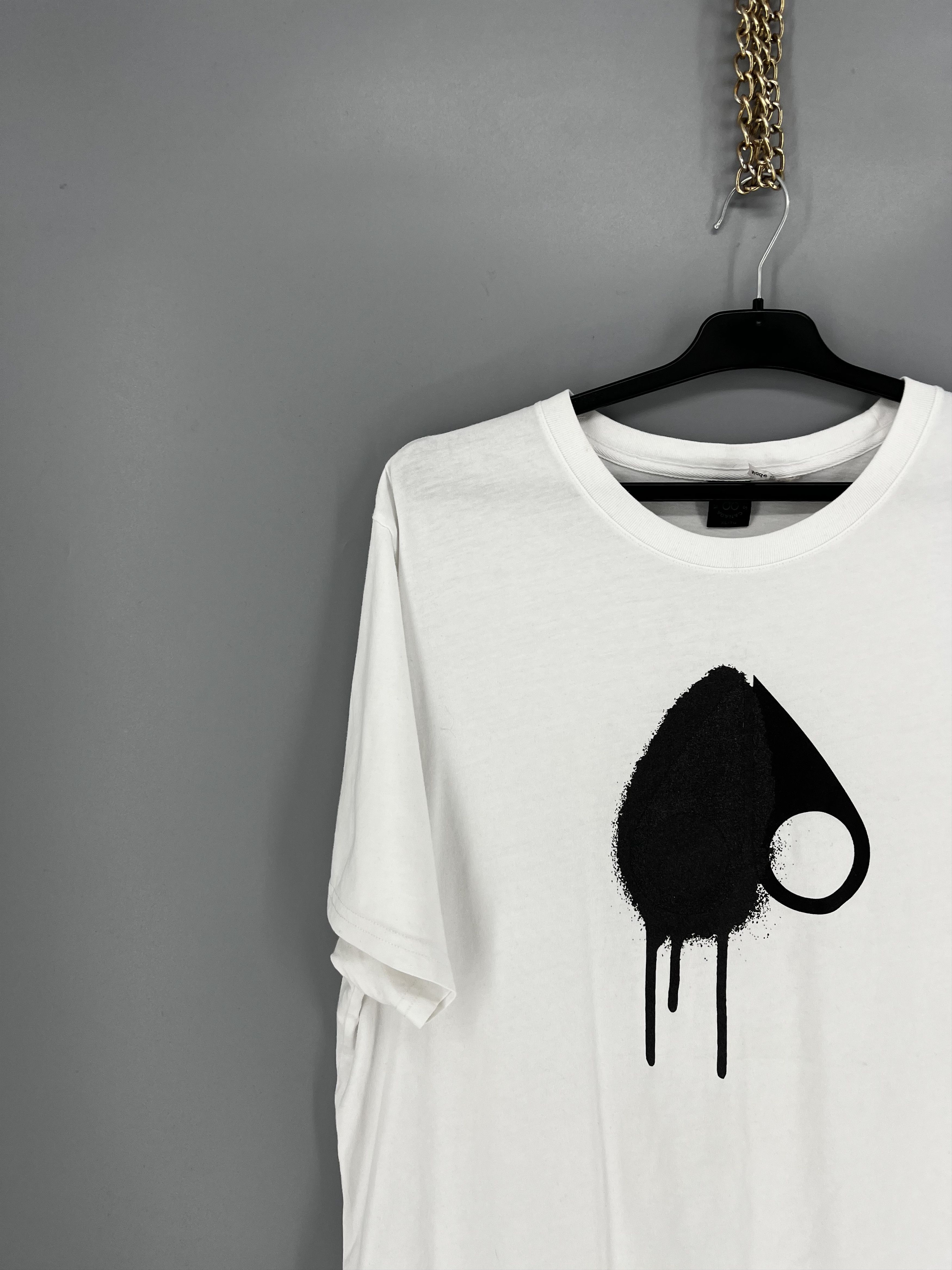Moose Knuckles Moose Knuckles Augustine T-shirt White With Logo Print Size US XL / EU 56 / 4 - 4 Thumbnail